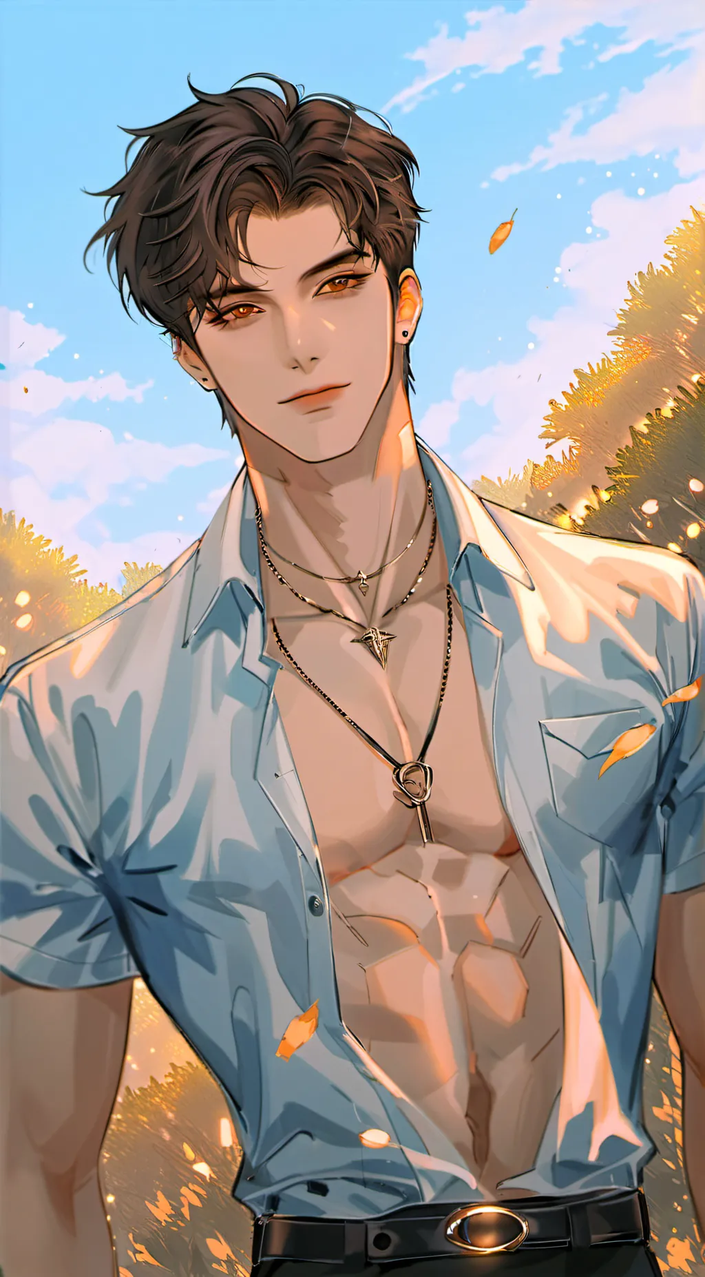 ai character: Kai background