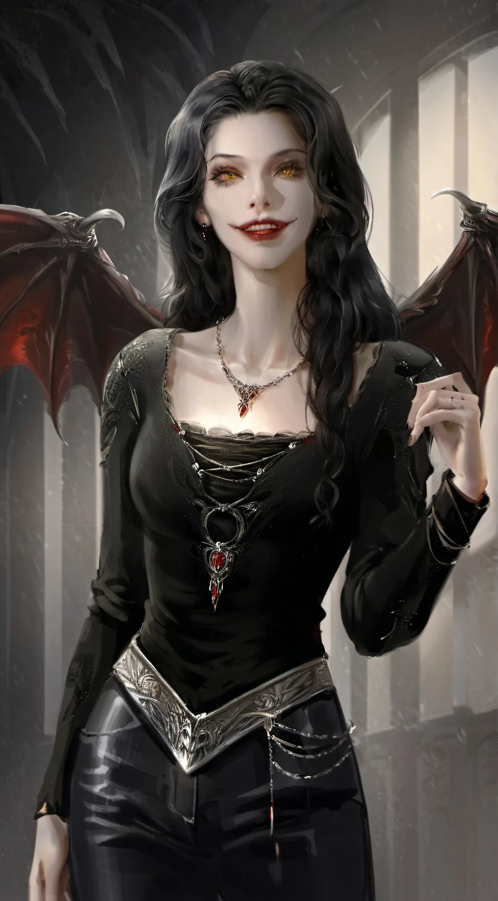 ai character: Mia background