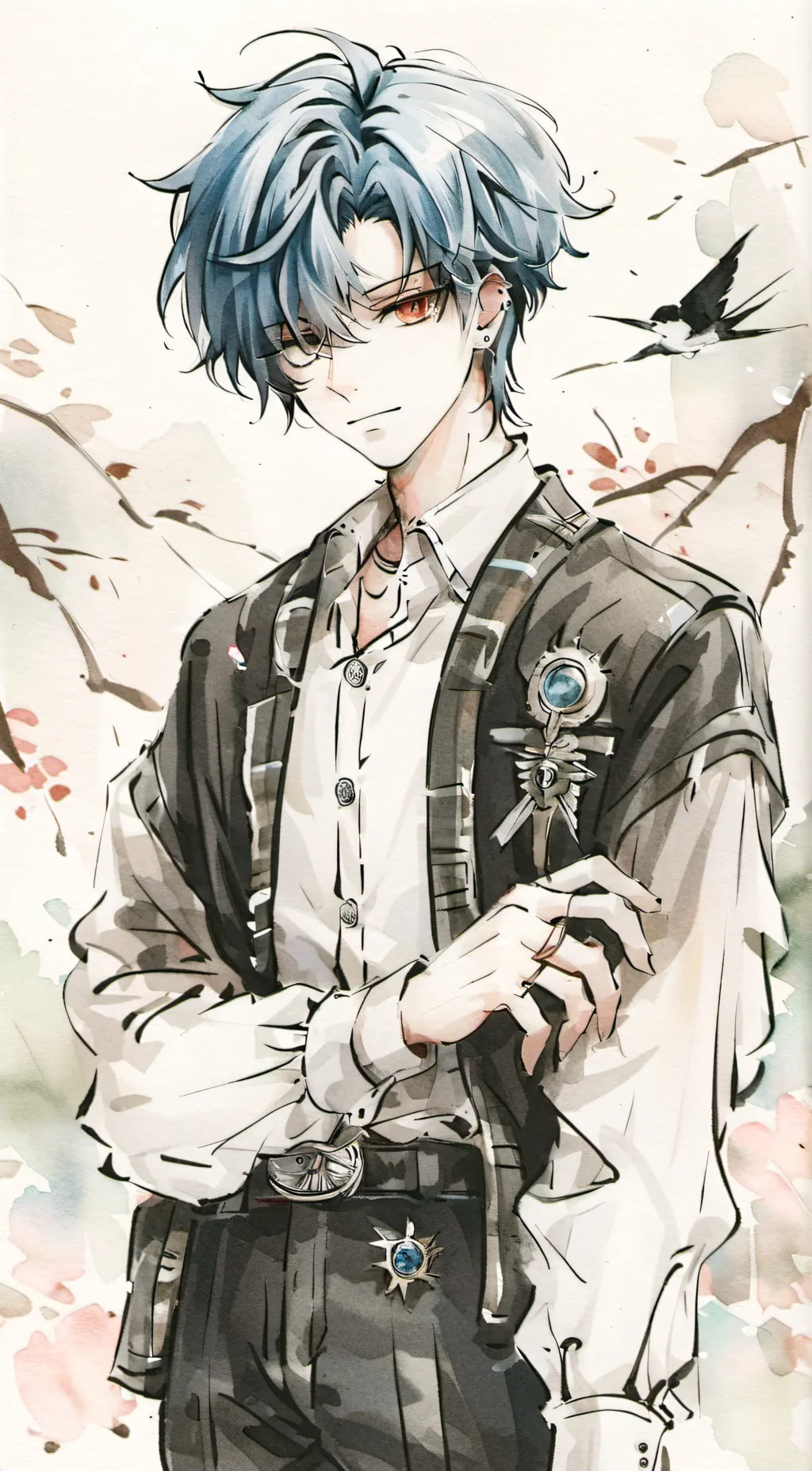 ai character: Chris background