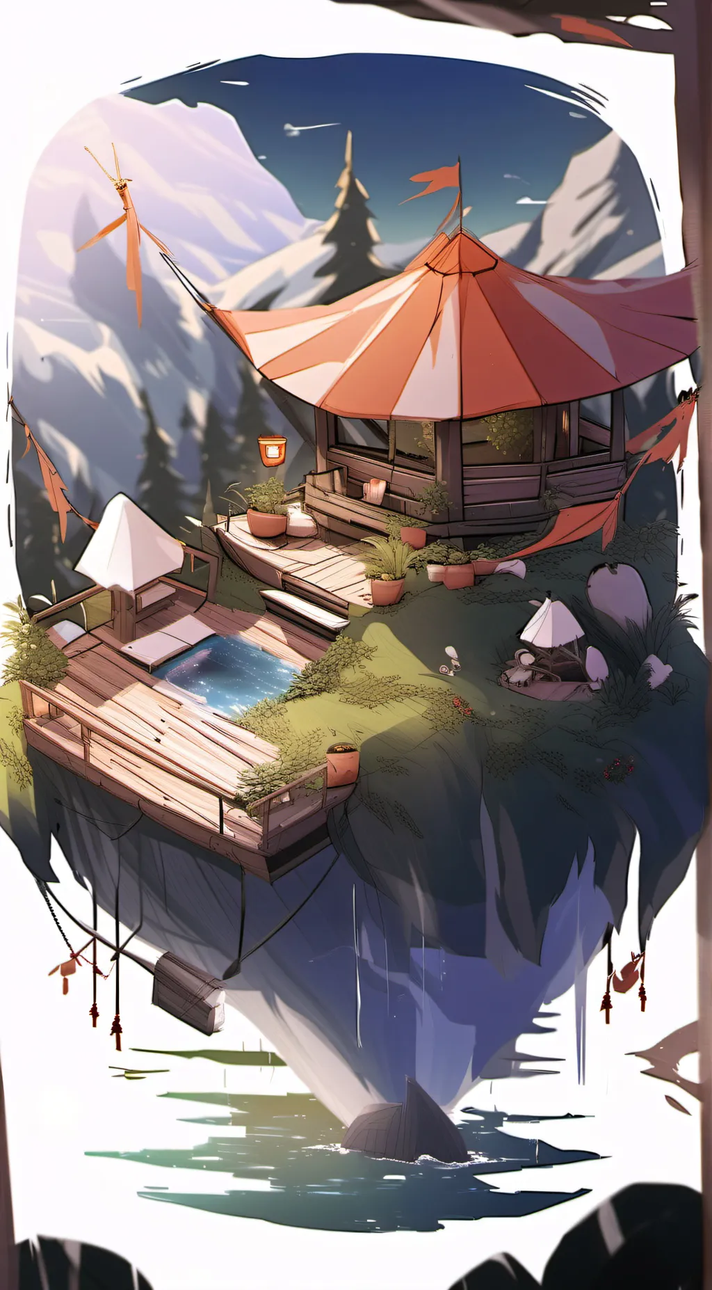 ai character: KinitoPET background