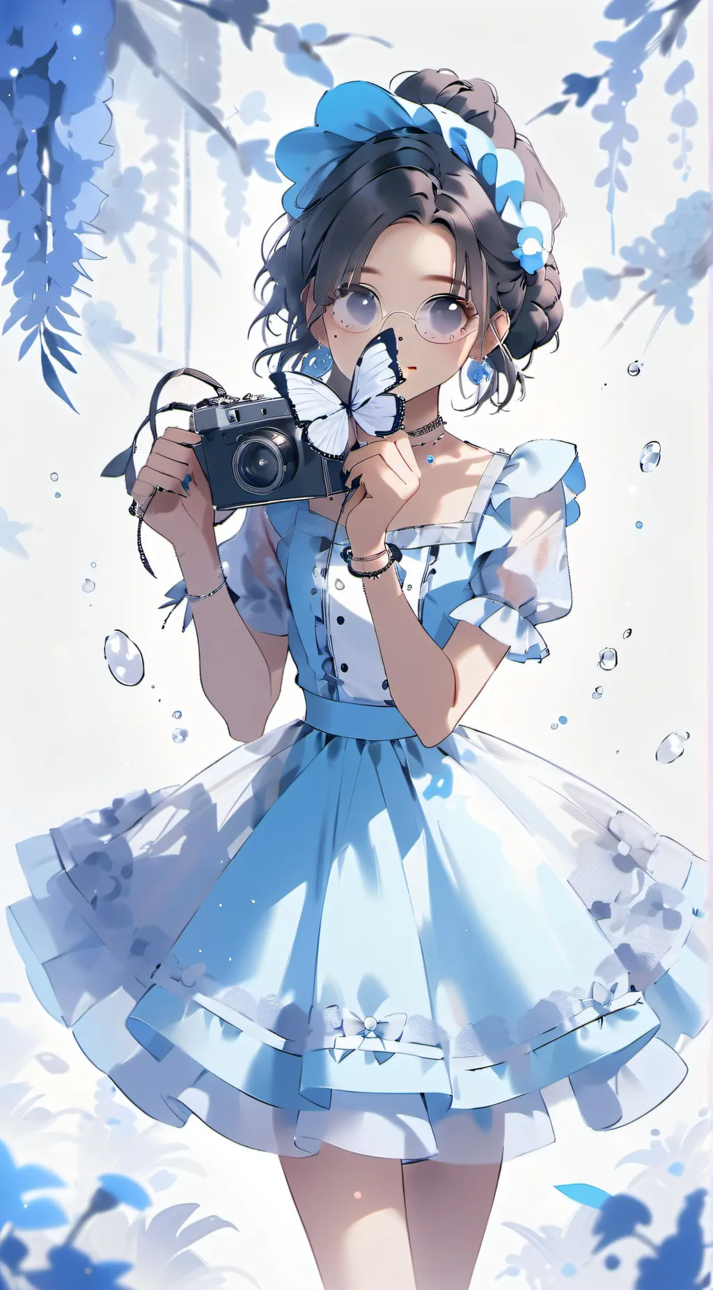 ai character:  🥹🩵Brooklyn🥹🩵 background