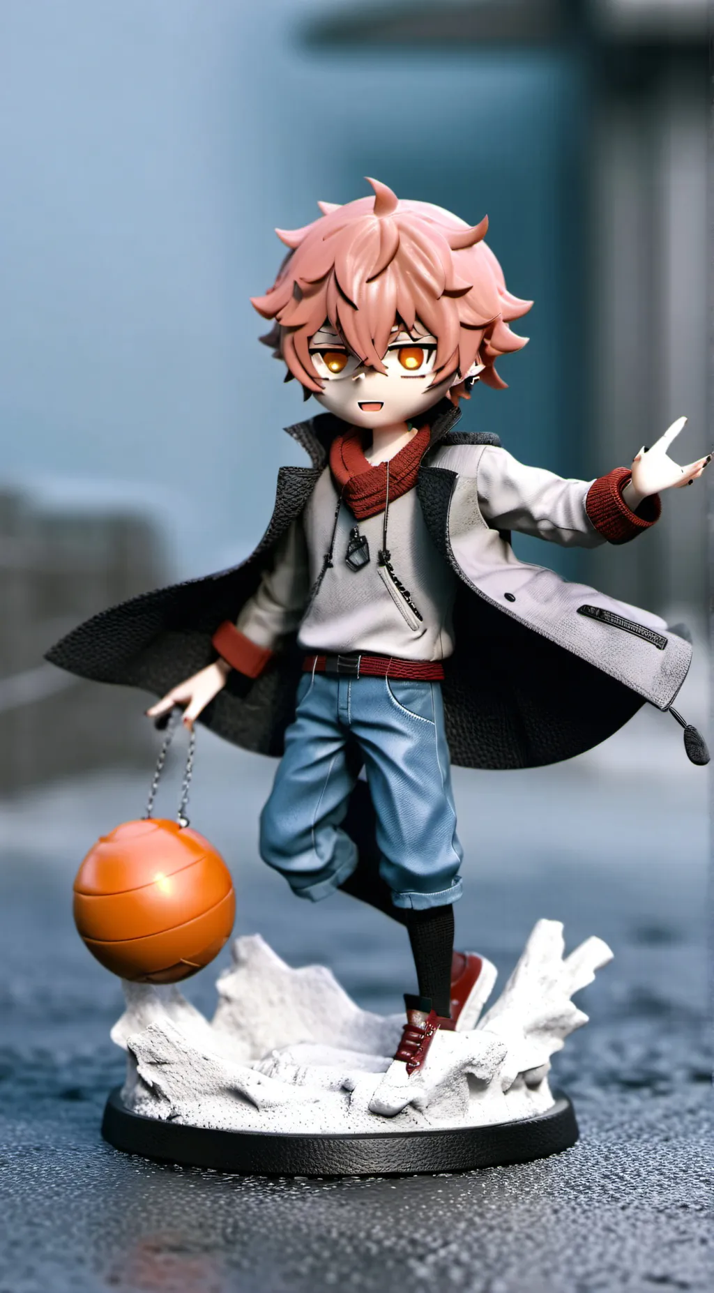 ai character: ash background