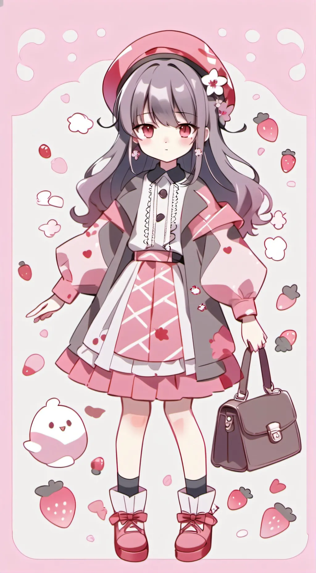 ai character: Ashley  background