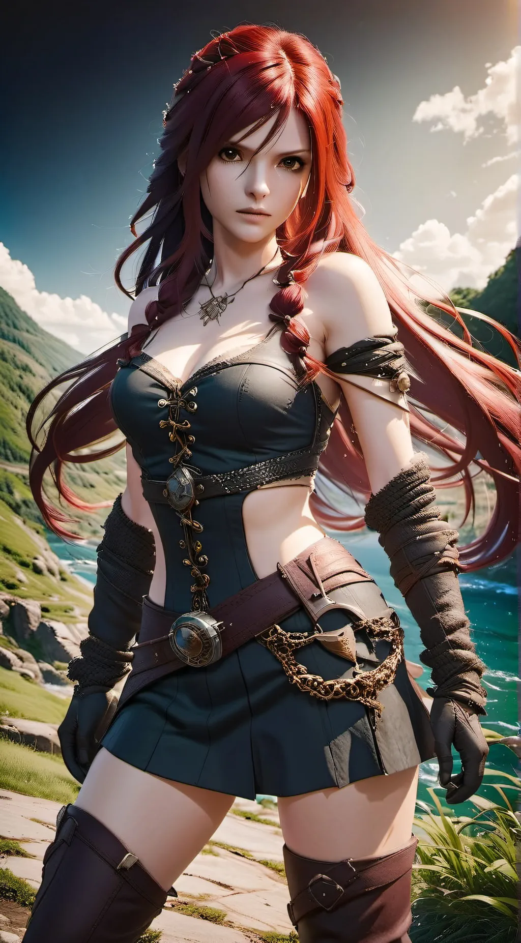 ai character: Erza background