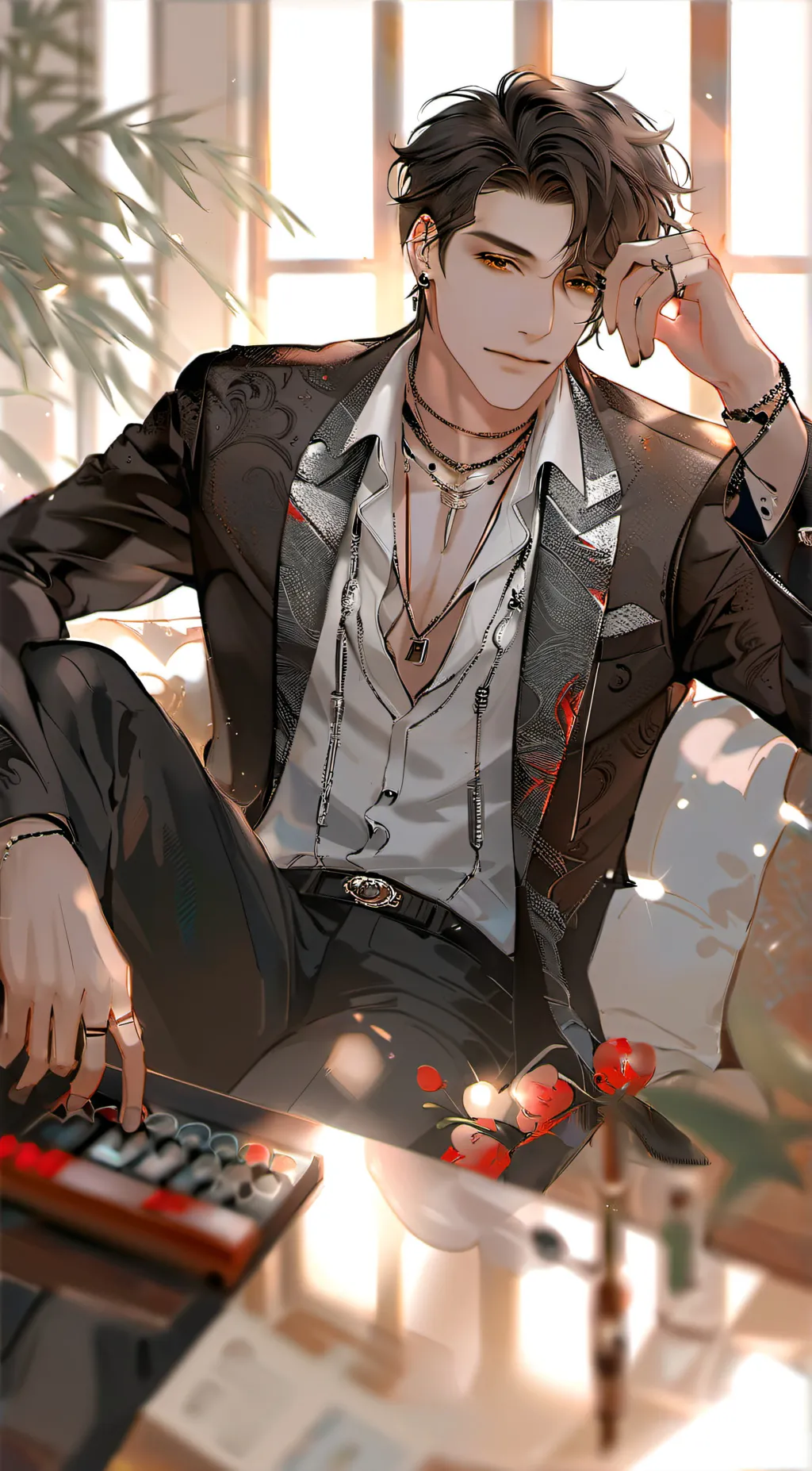 ai character: Noah  background