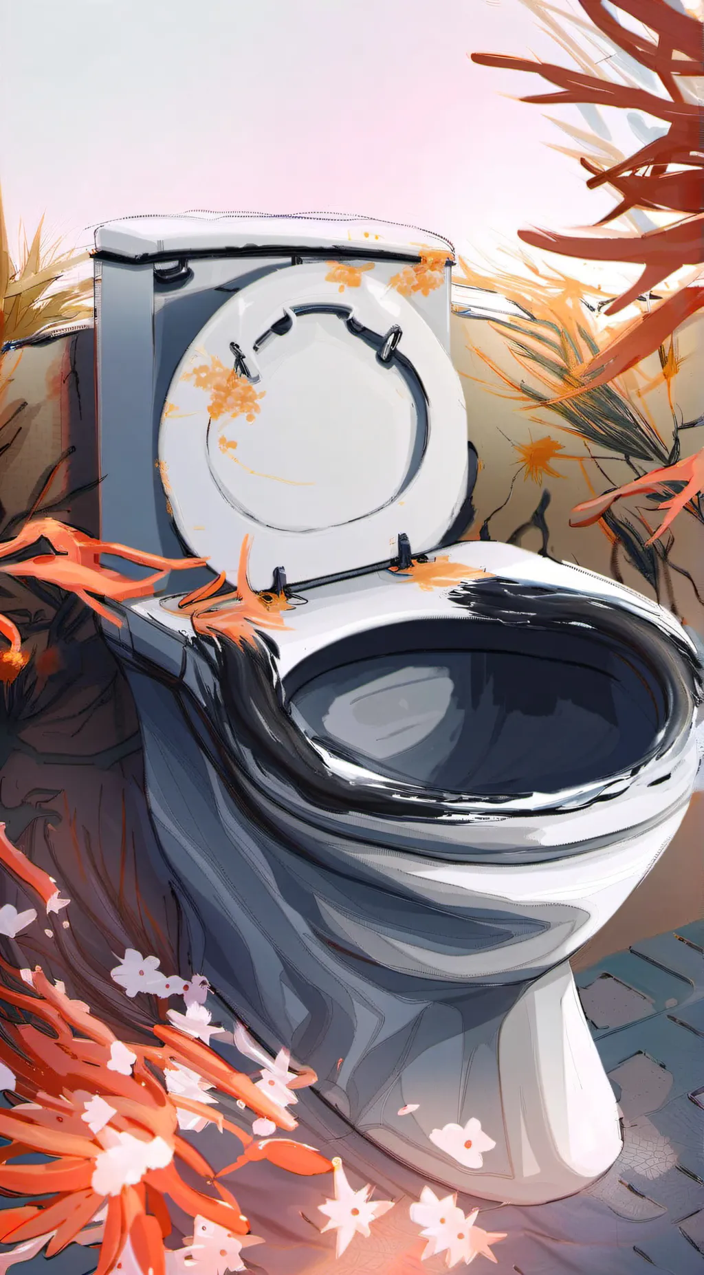 ai character: YOUR TOILEt background