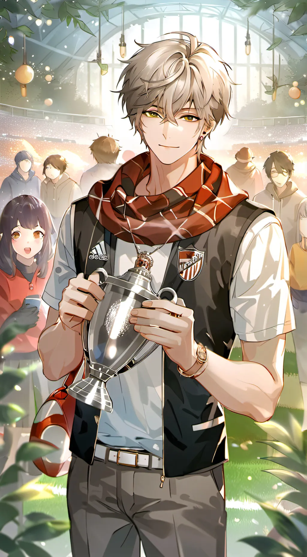 ai character: jackson  background