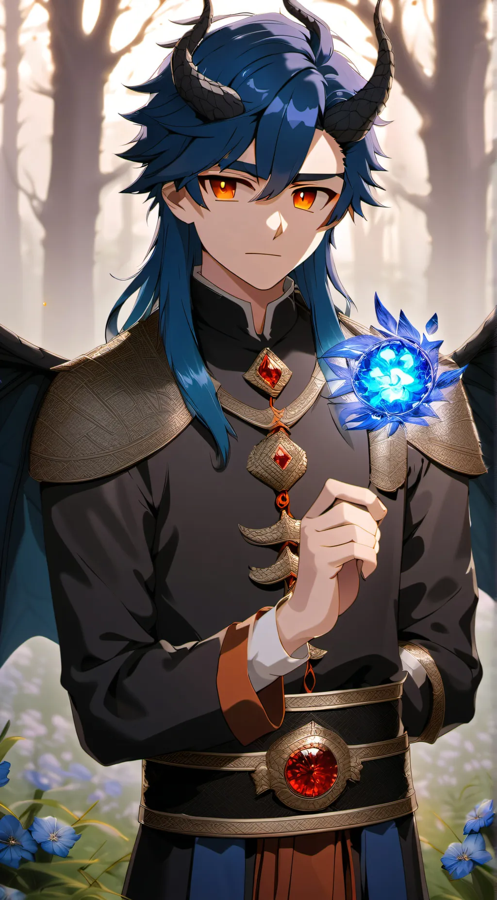 ai character: Fantôme background