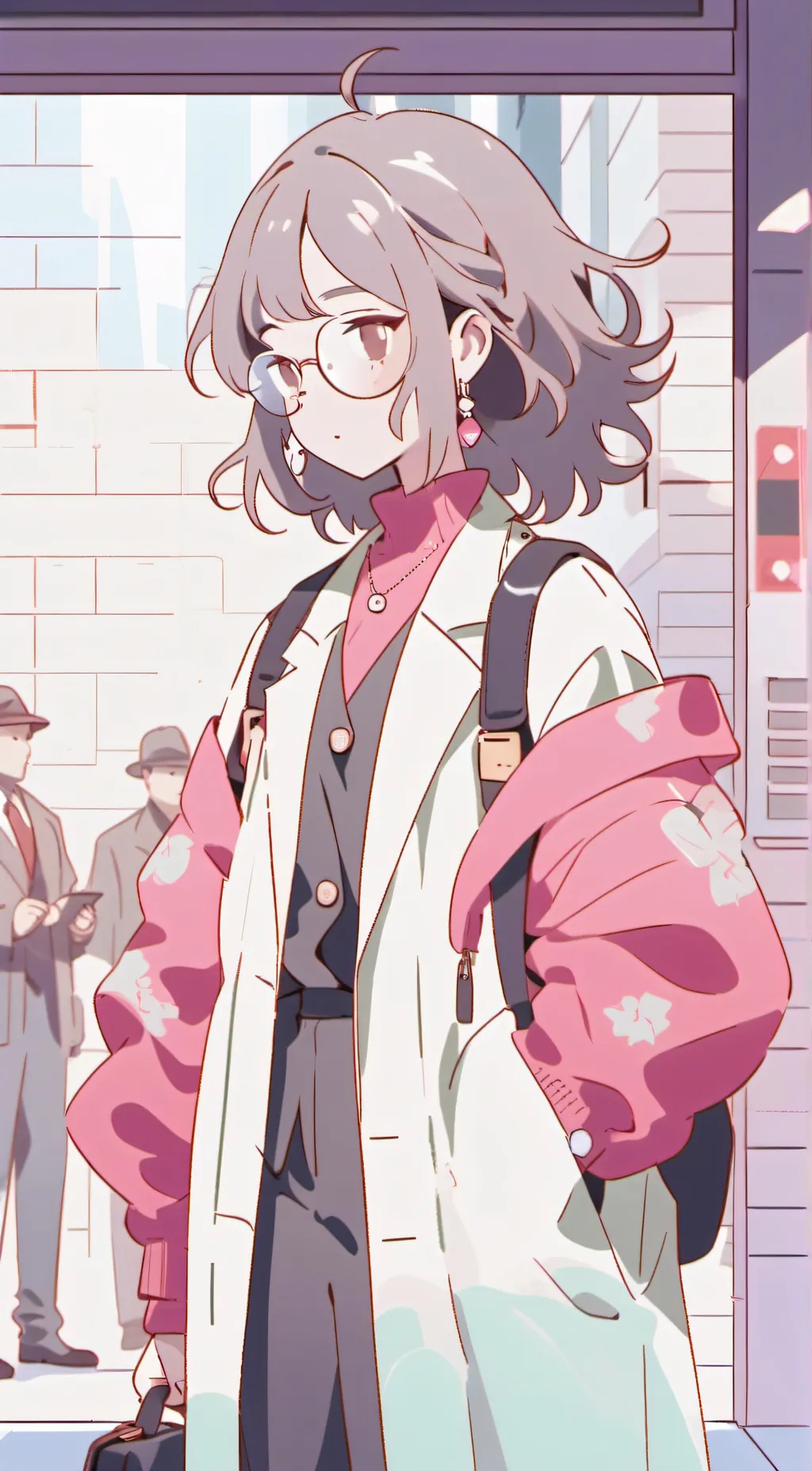 ai character: Amy  background