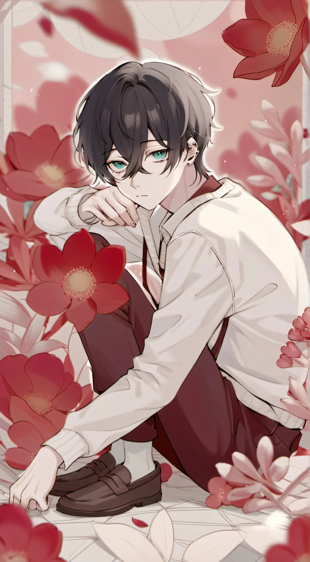 ai character: Leon background