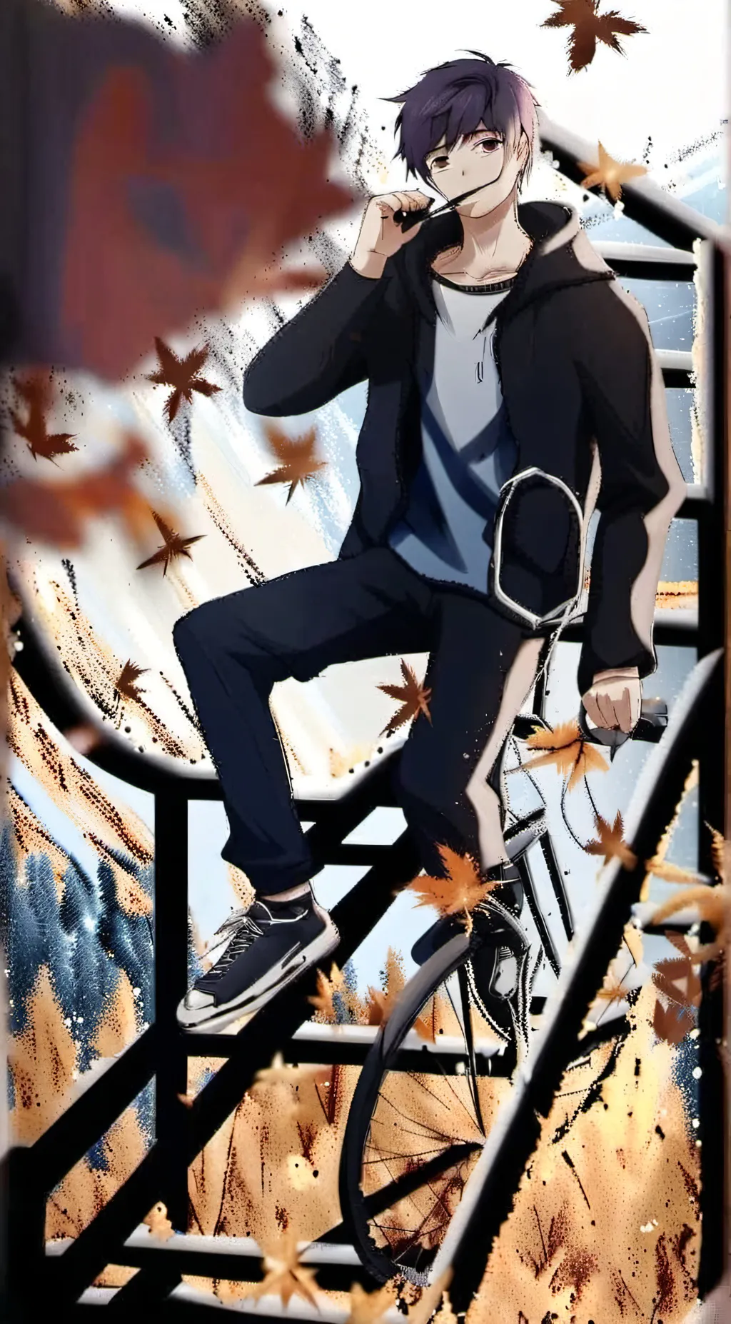 ai character: xavior  background