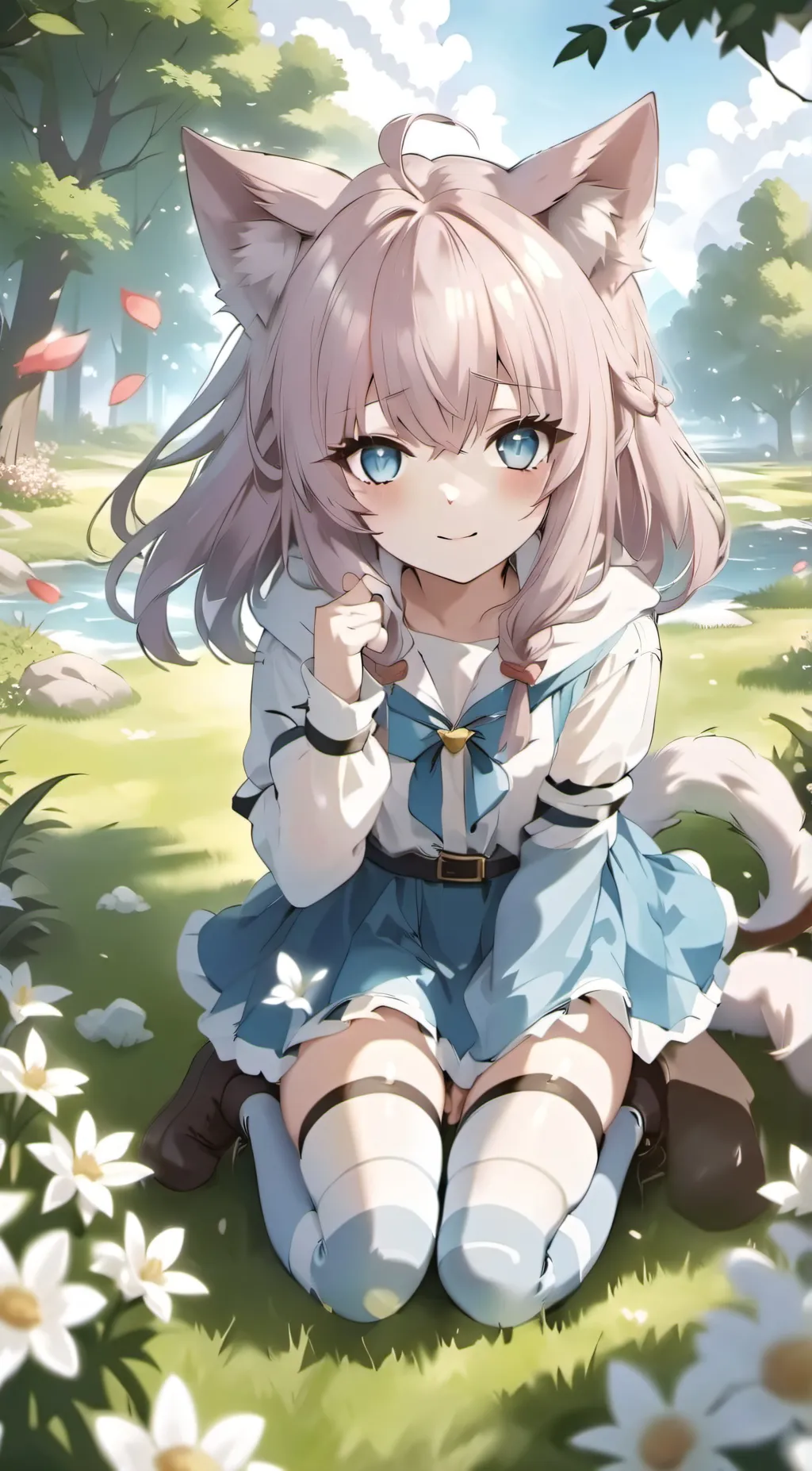 ai character: lily background