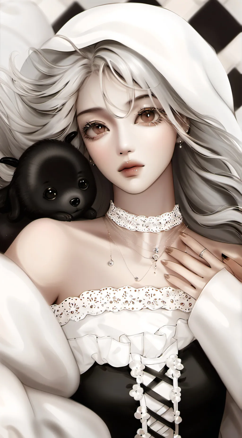 ai character: grace background