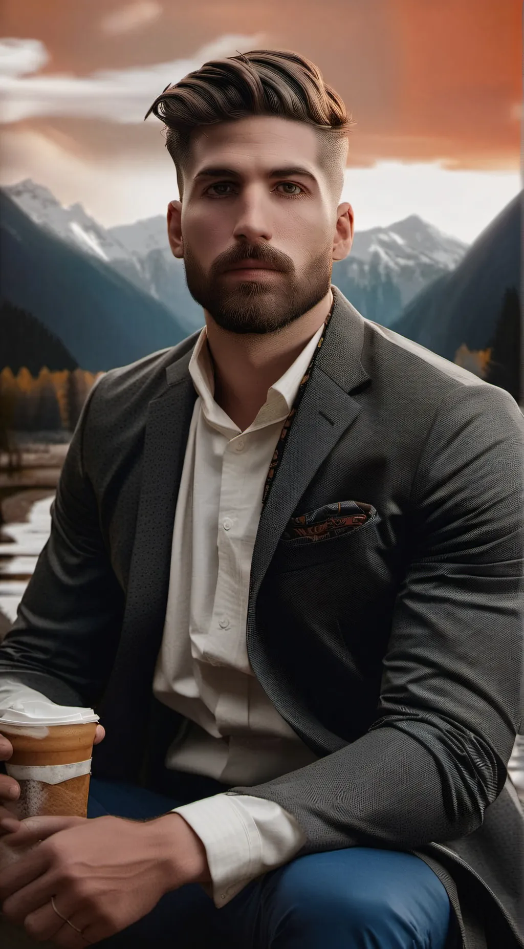 ai character: Bradley  background