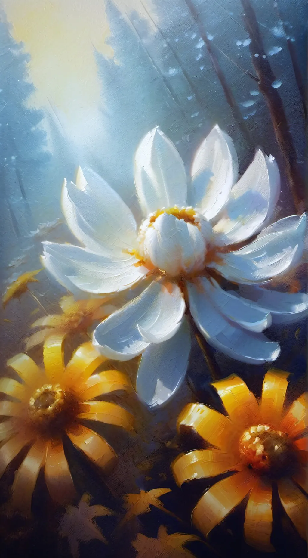 Talkie AI - Chat with 3 alone flower