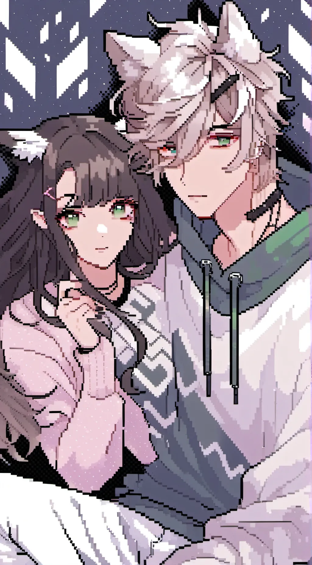 ai character: David and Sam background