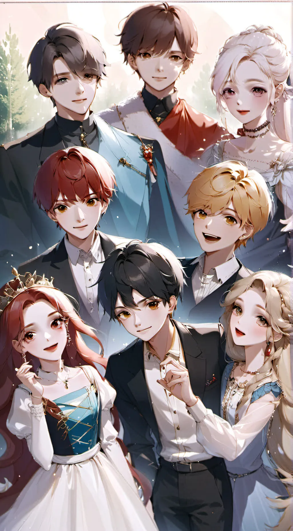 ai character: royal family background