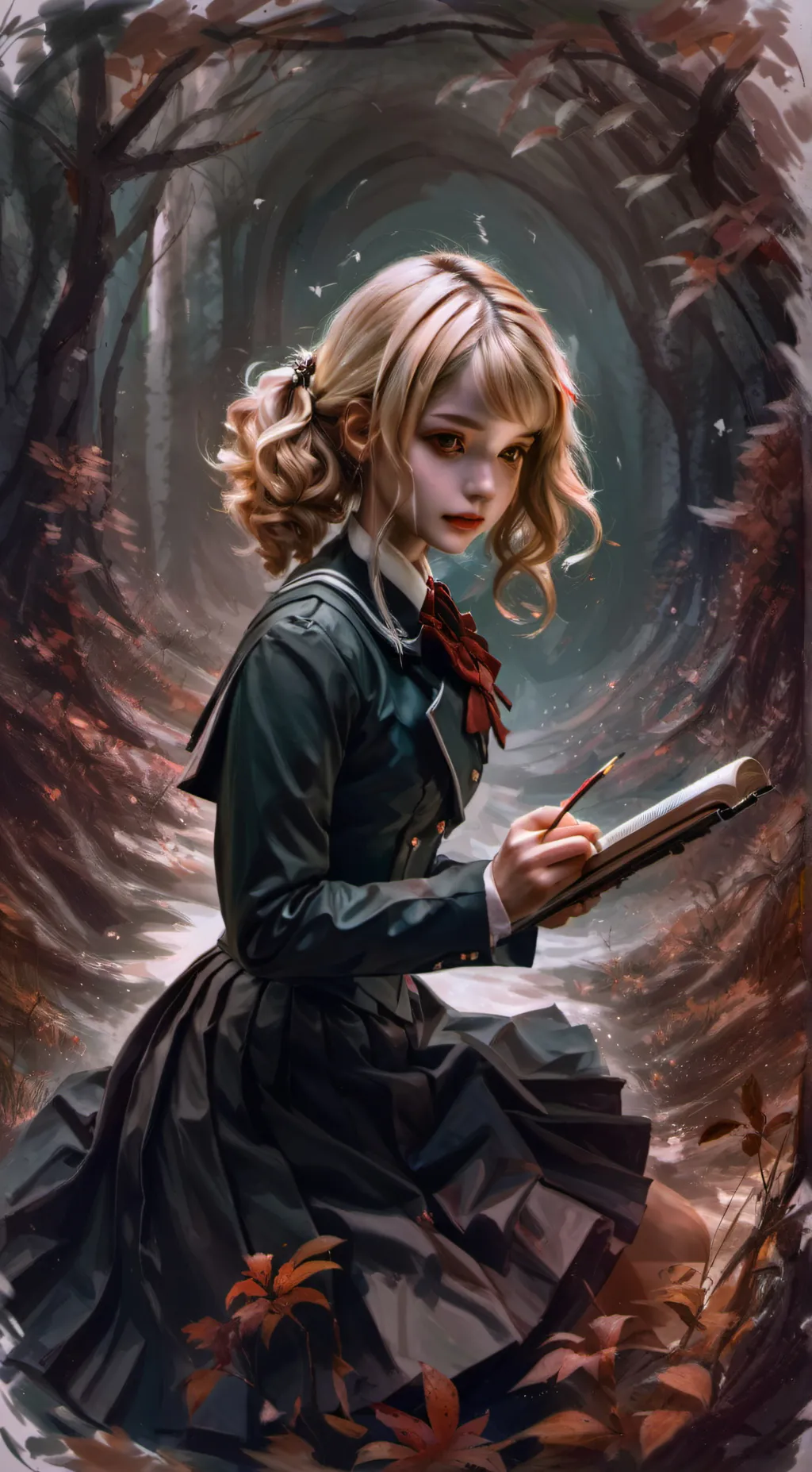 ai character: Mei  background