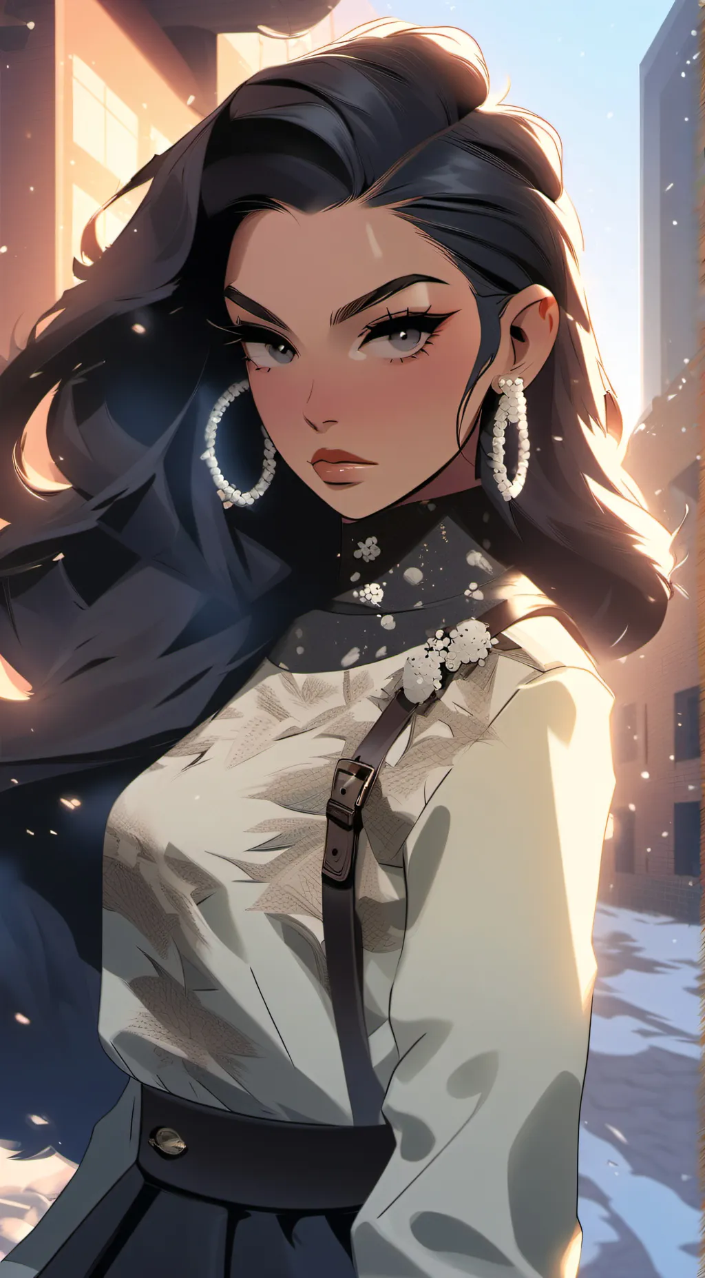 ai character: Brinelle  background