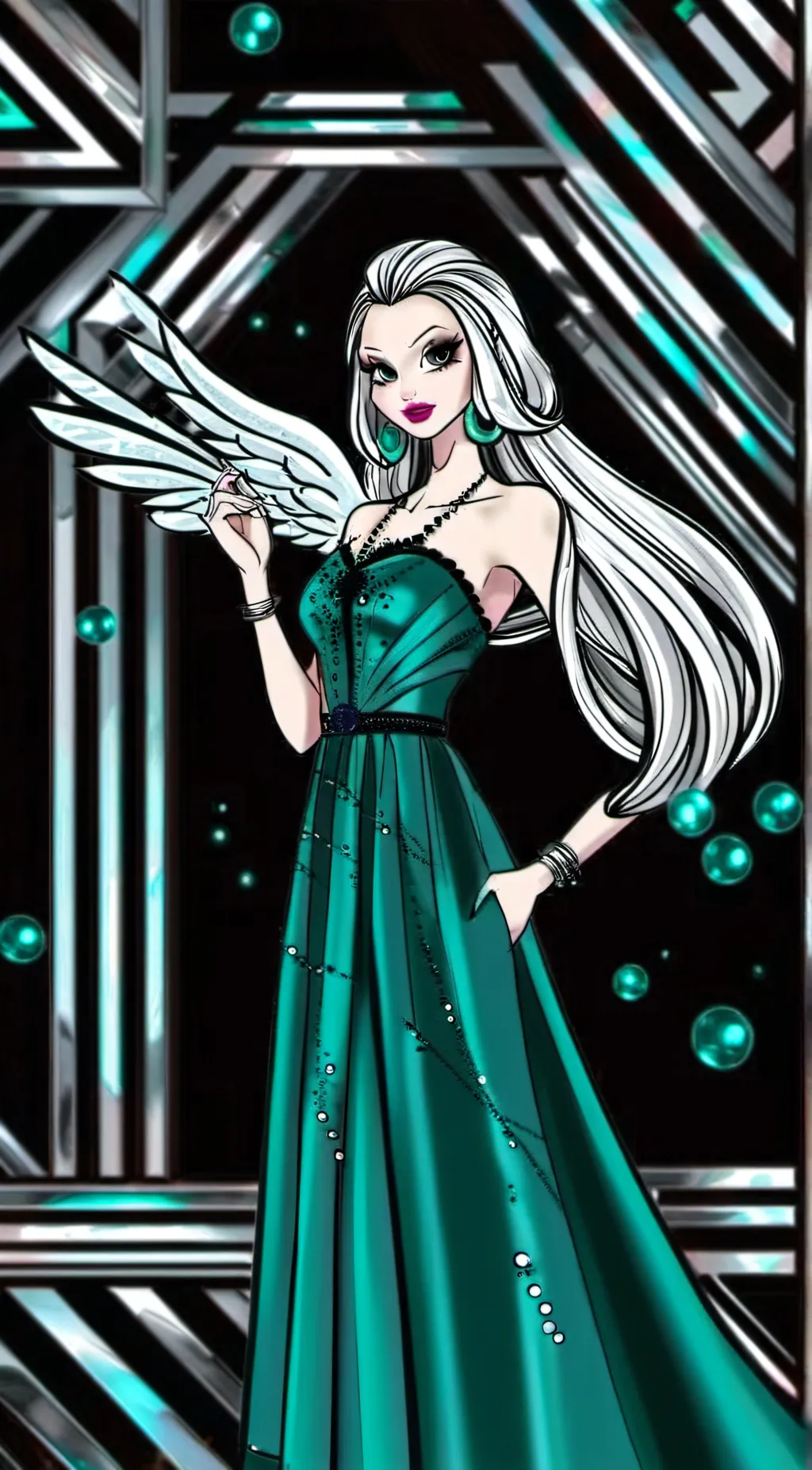 ai character: Frankie background