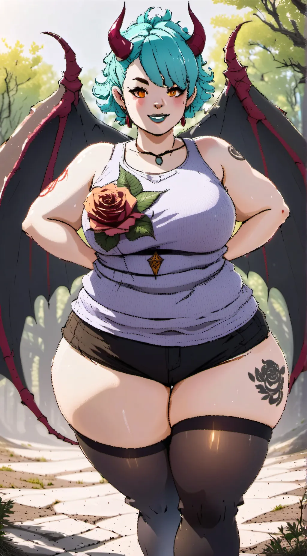 ai character: Valerie Huboshi  background