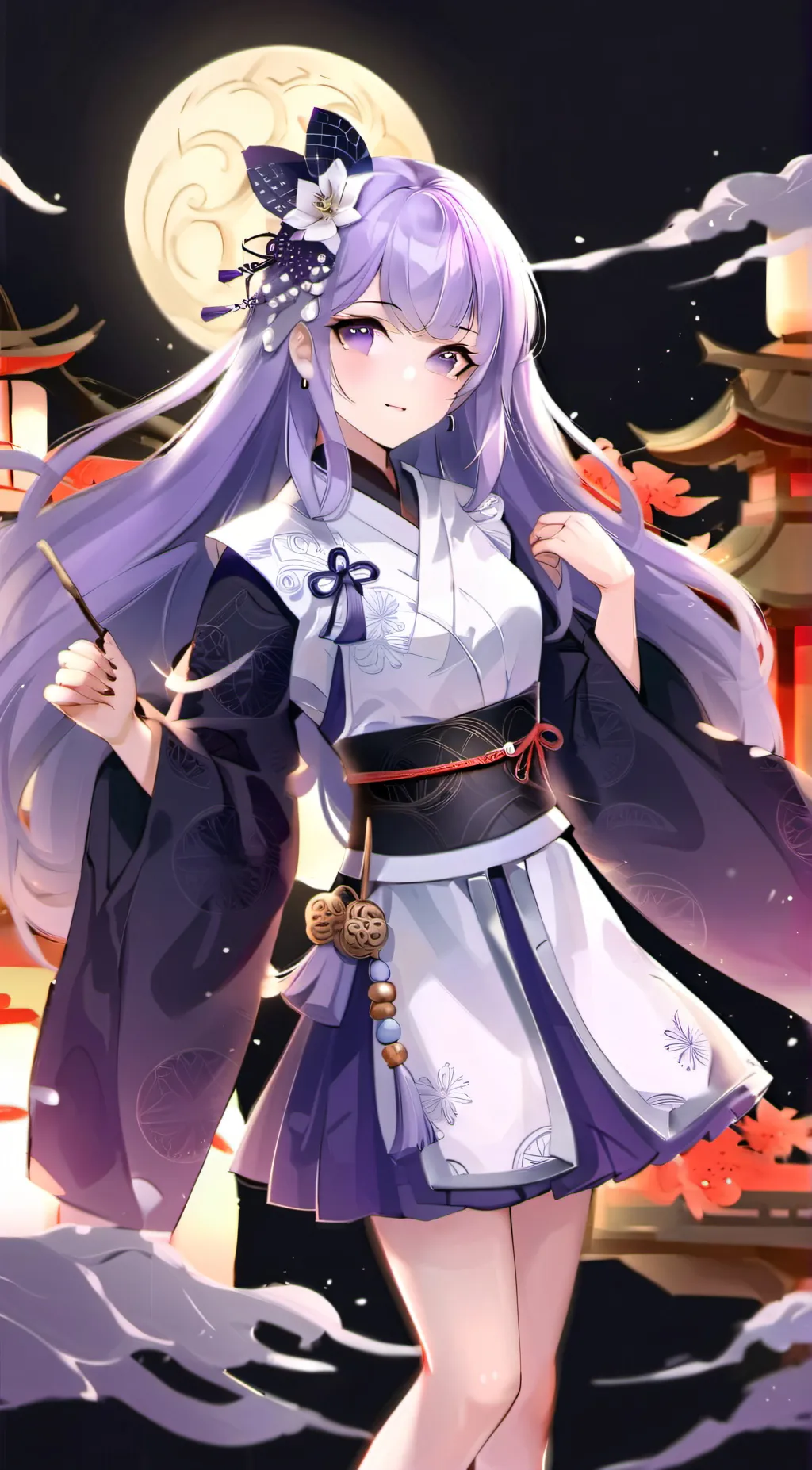 ai character: Ei Genshin background
