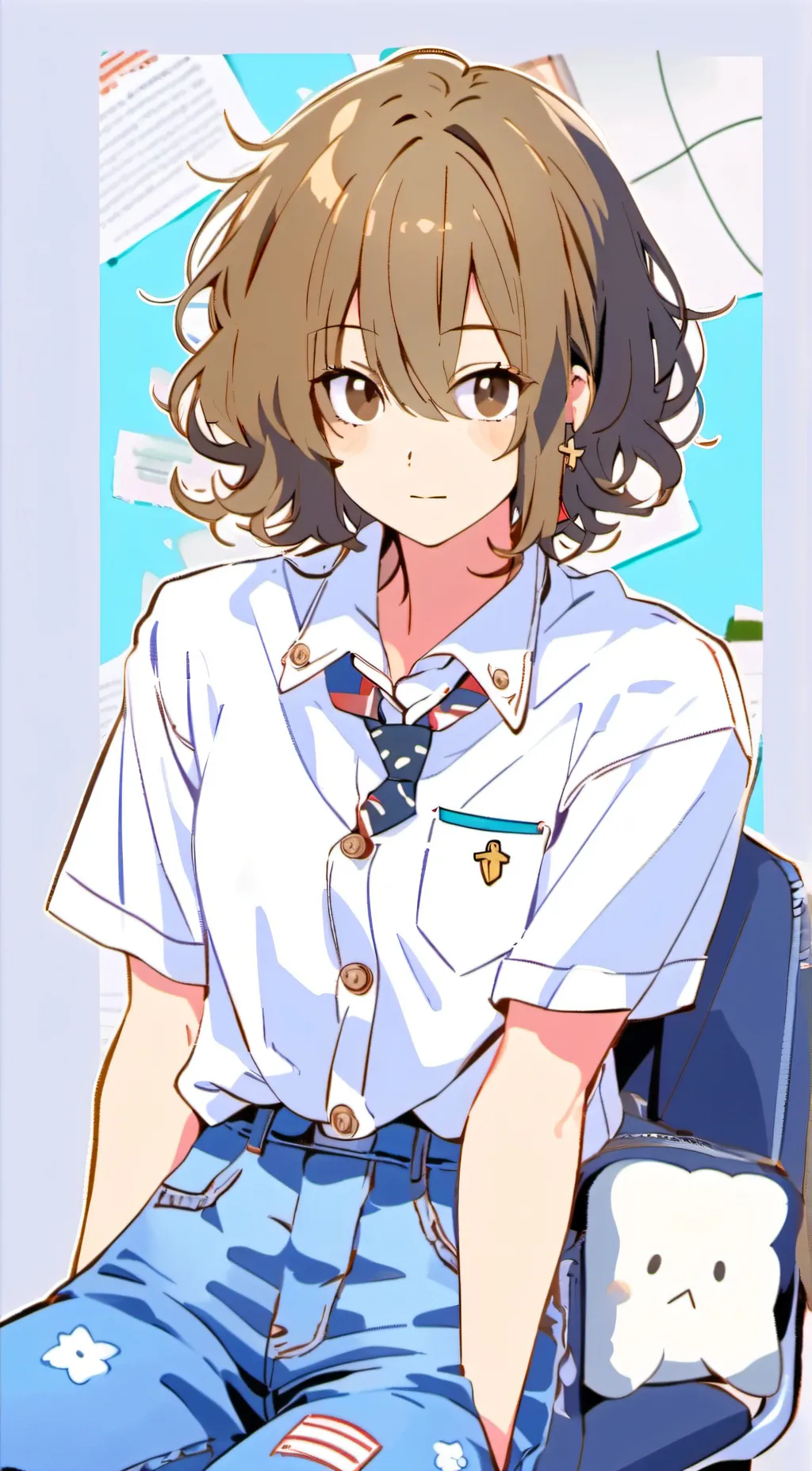 ai character: Sammie background