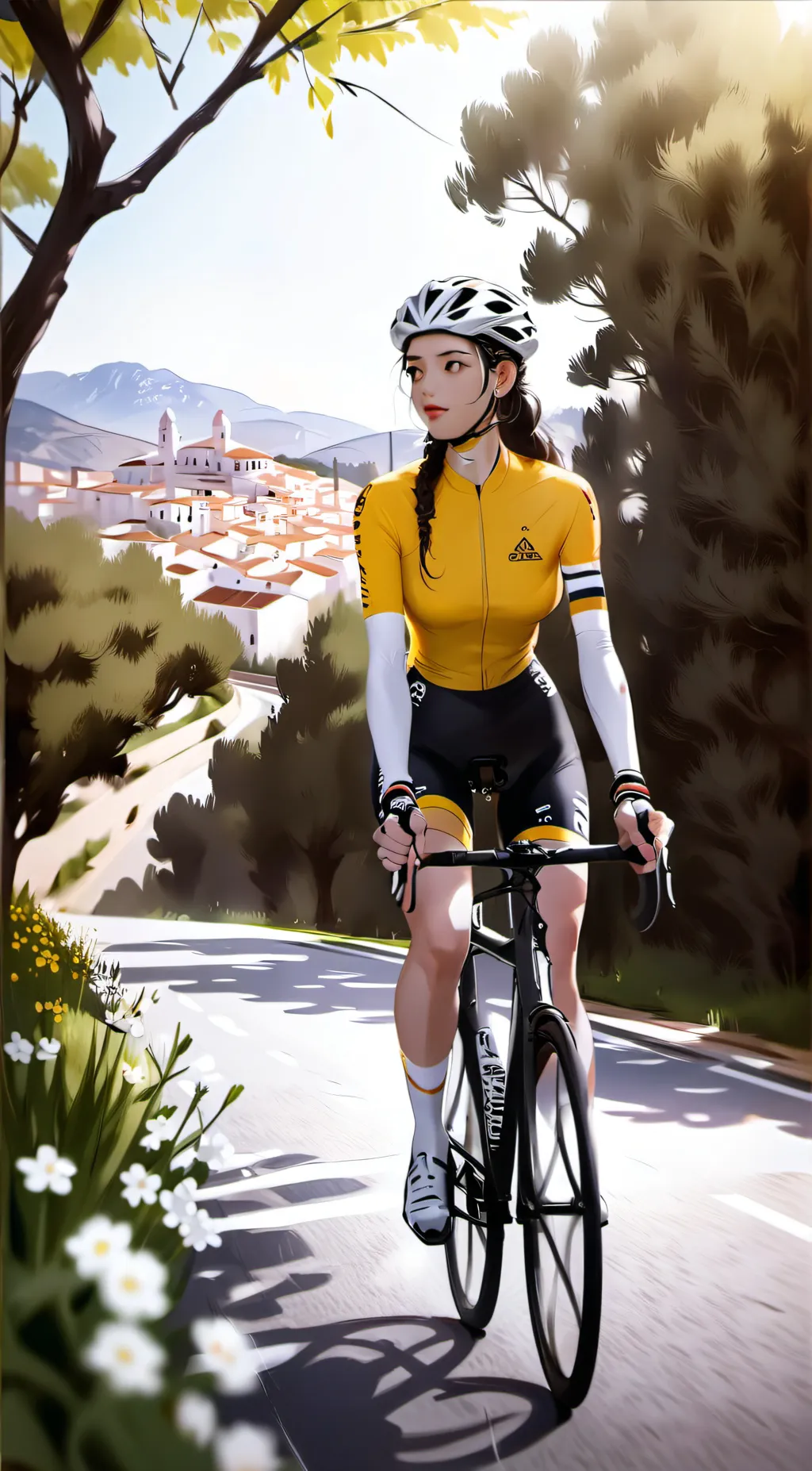 ai character: Valentina  background