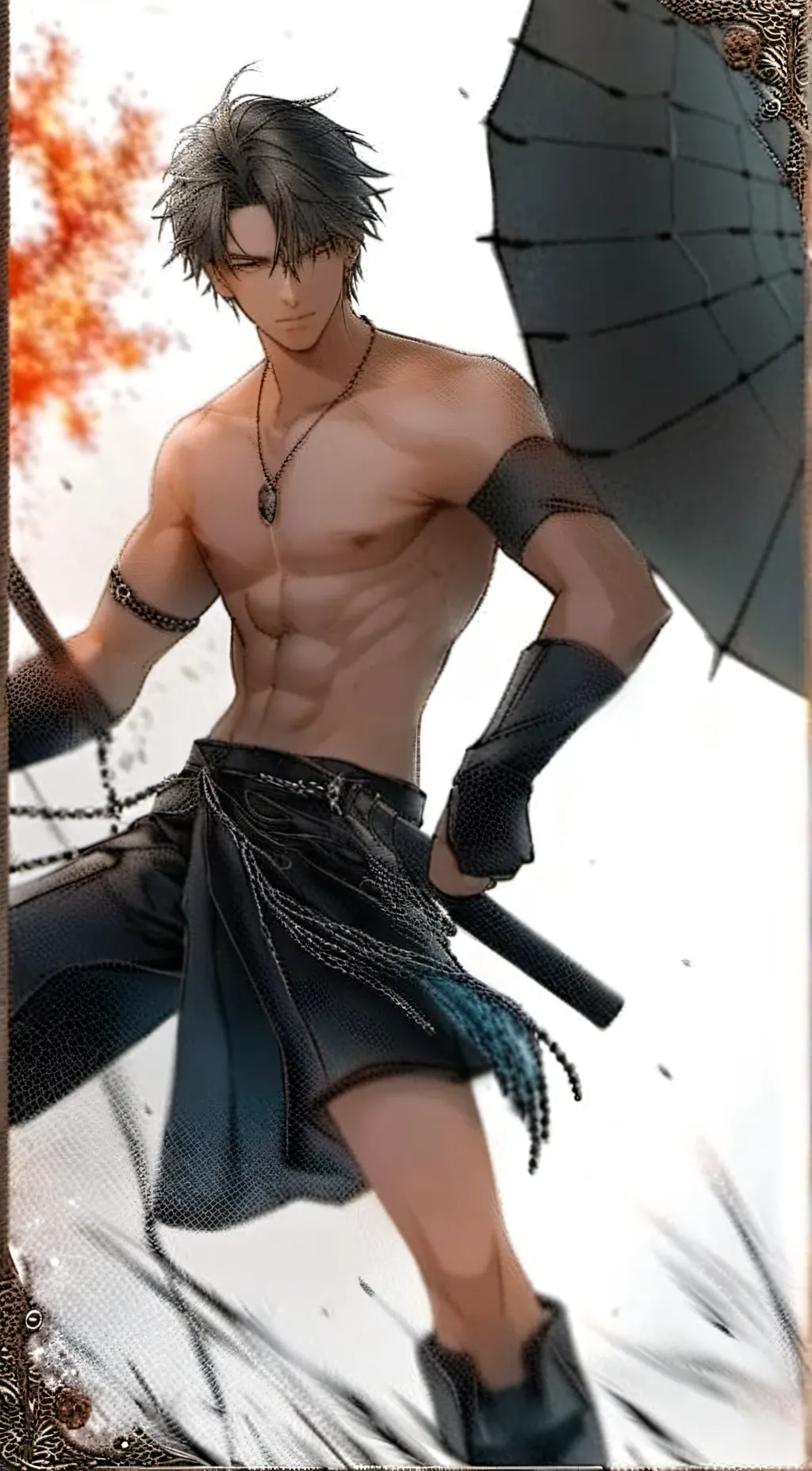 ai character: Stefan  background