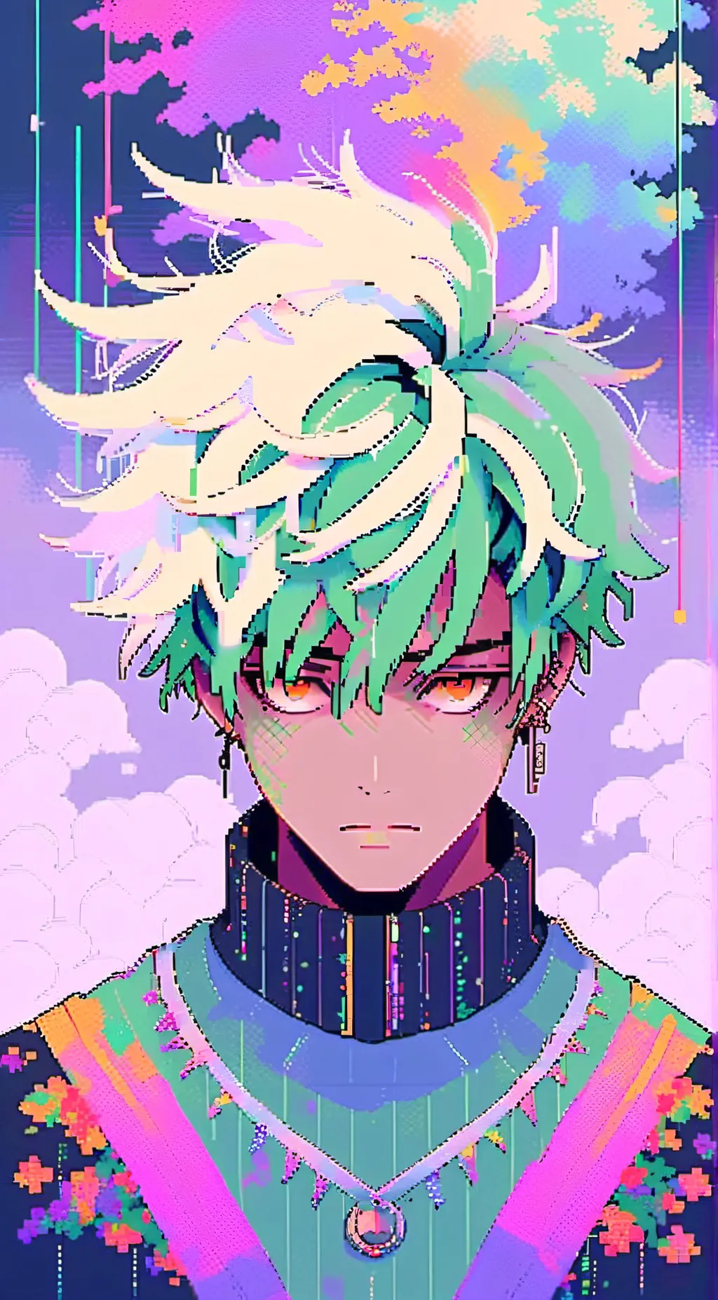 ai character: Cloud background