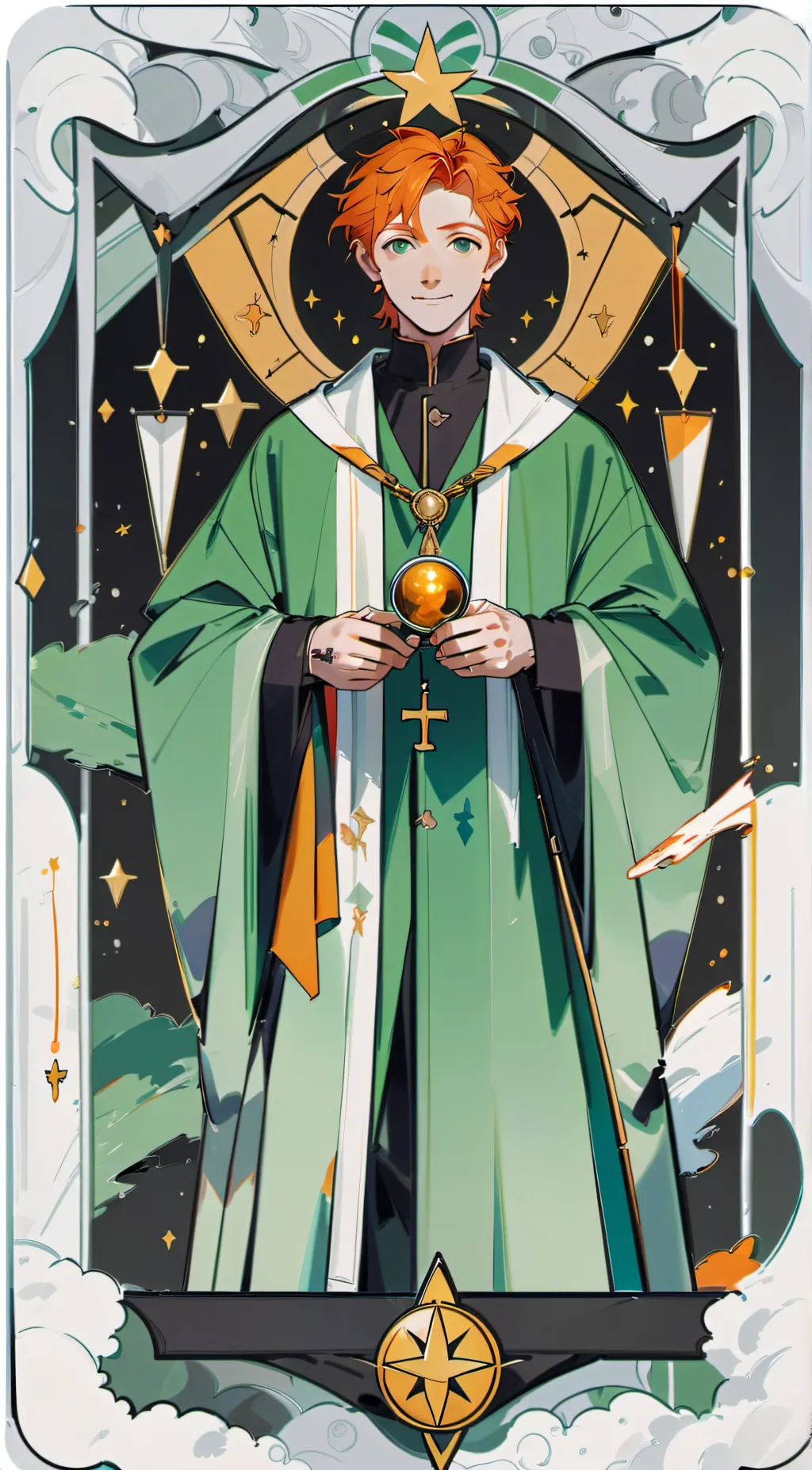 ai character: George Weasely background