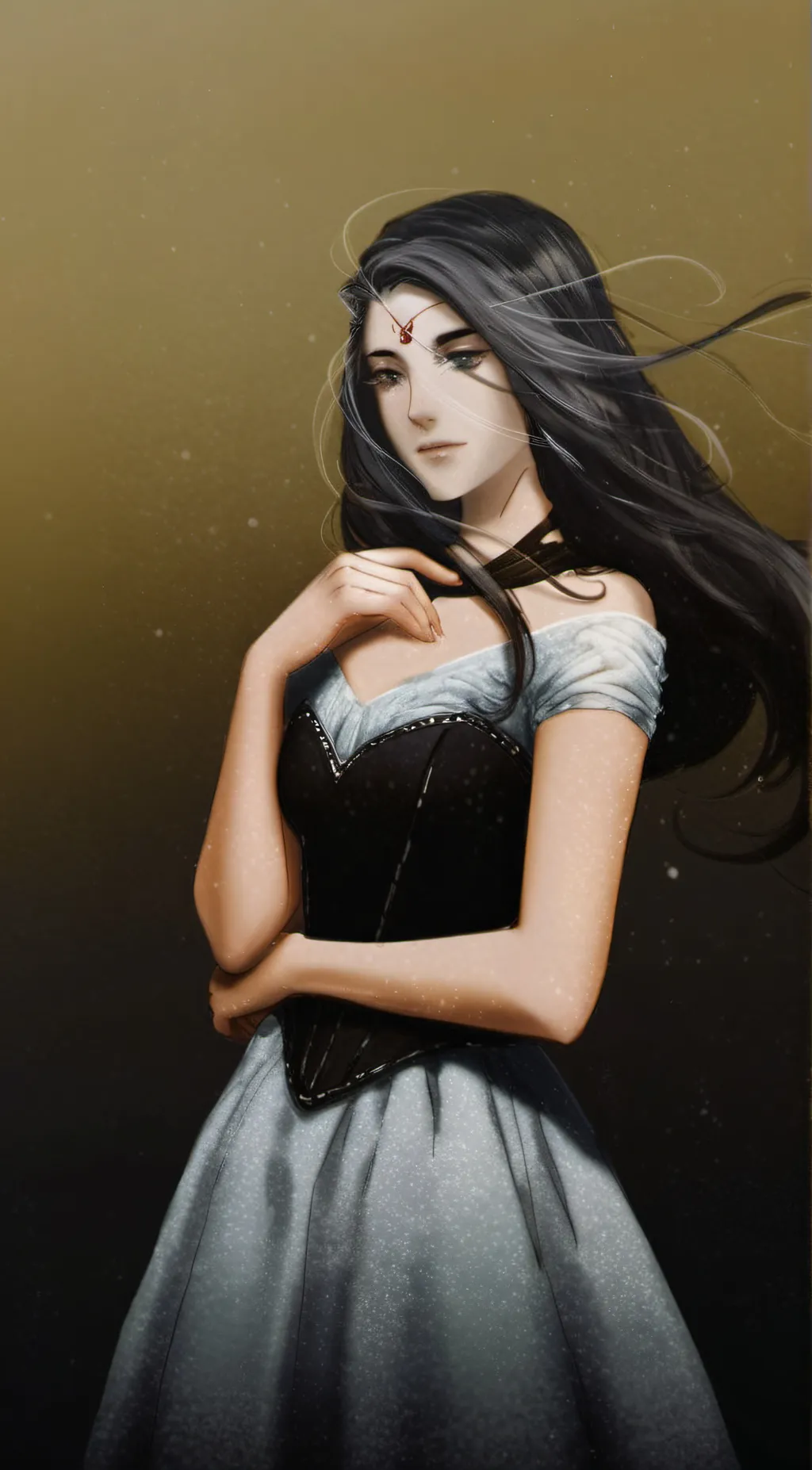 ai character: Ariel  background