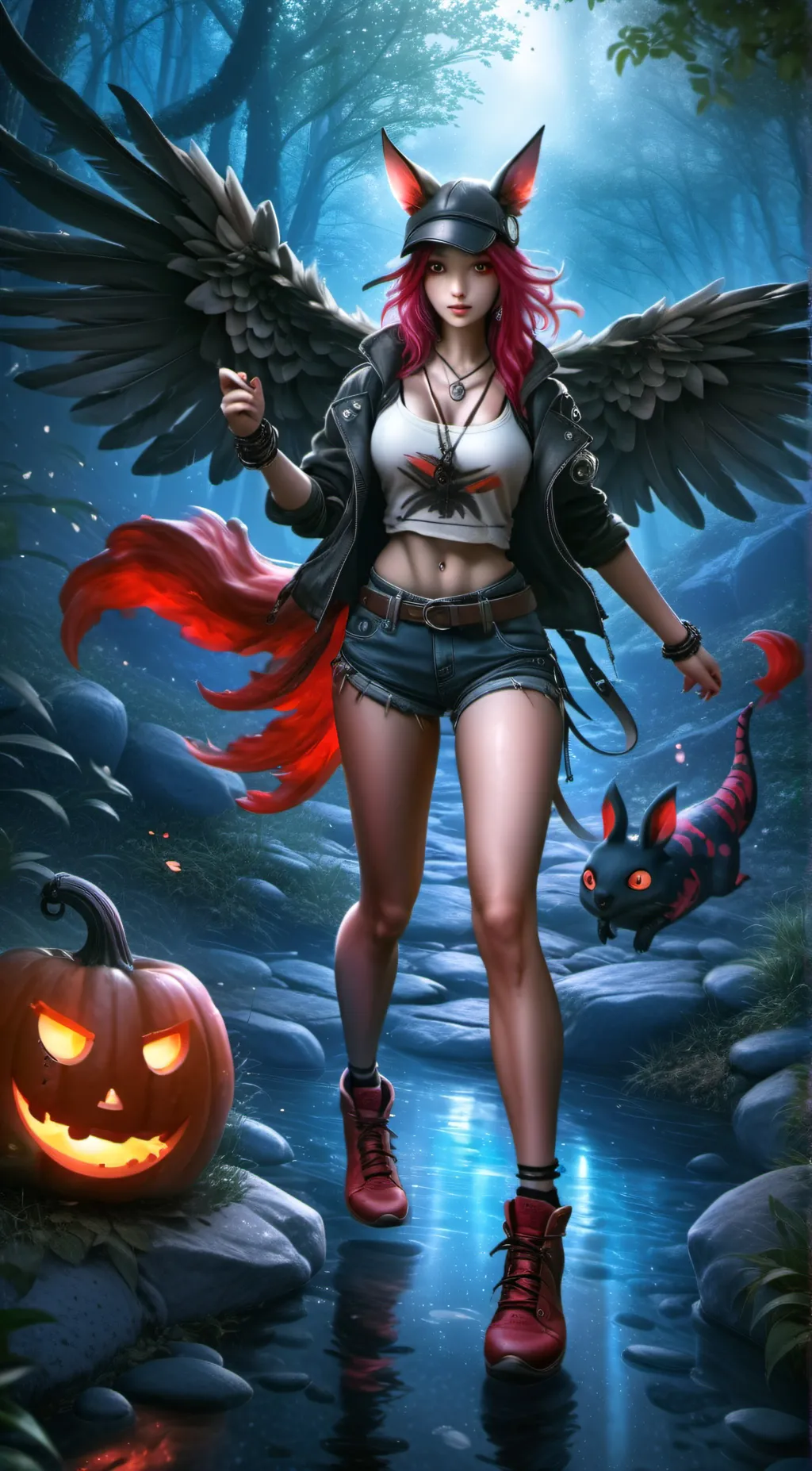 ai character: Rarity background