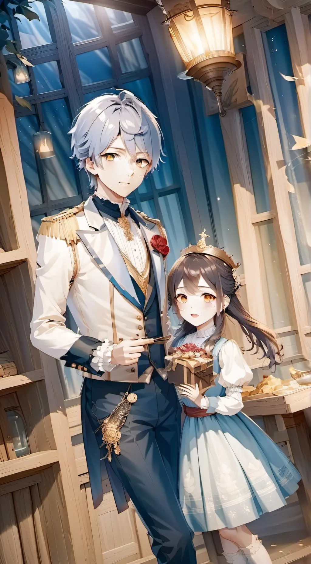 ai character: Jack & Aina background