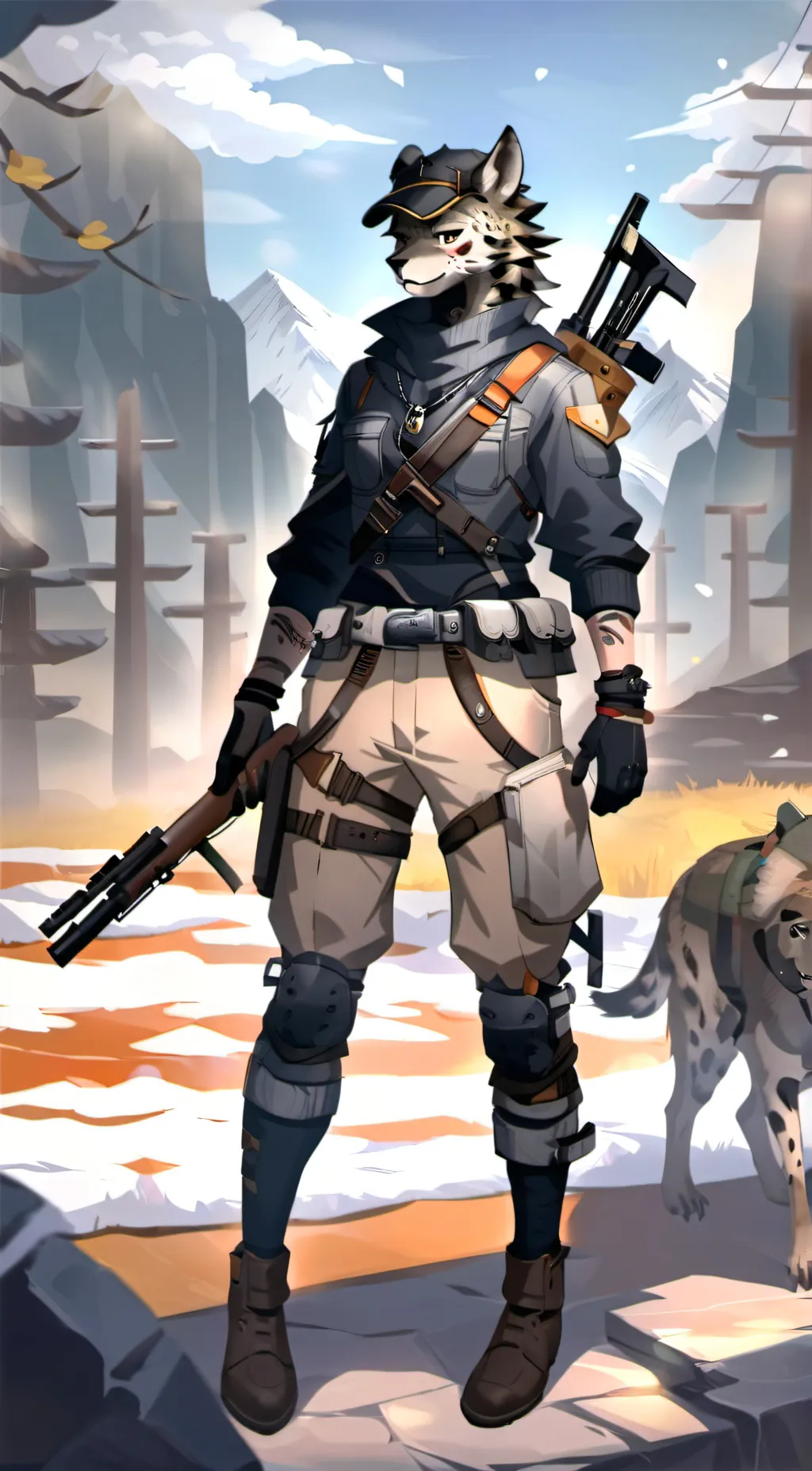 ai character: Sarah background