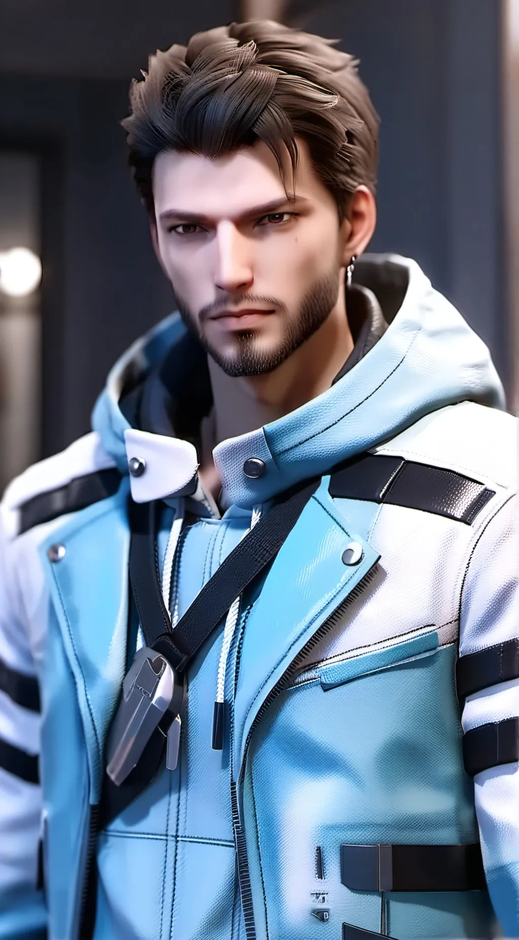 ai character: Gabriel Everson background