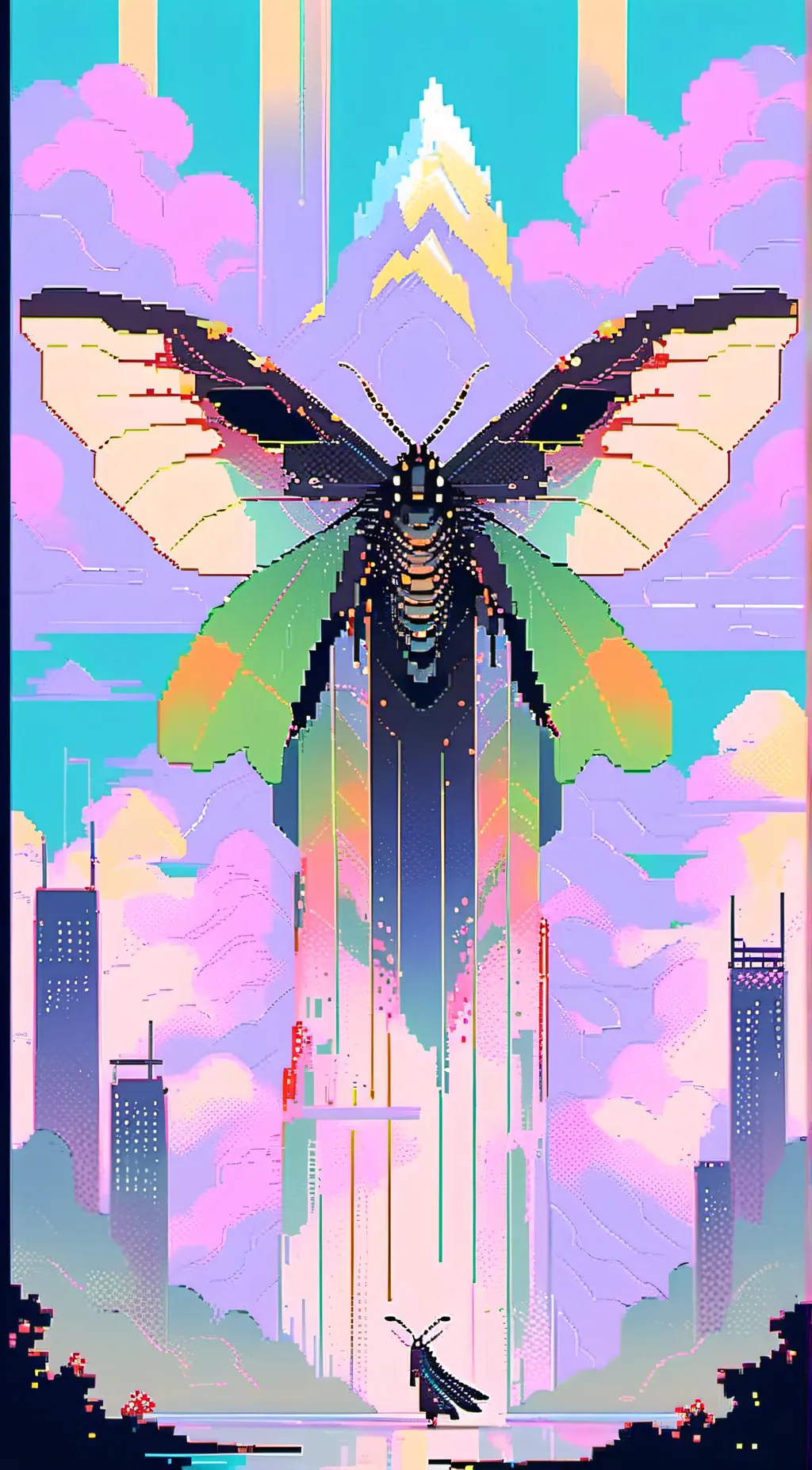ai character: Mothra background