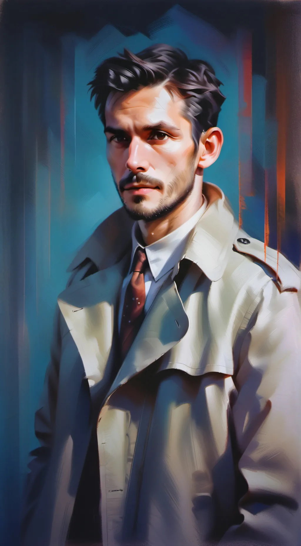 ai character: Director Peach background