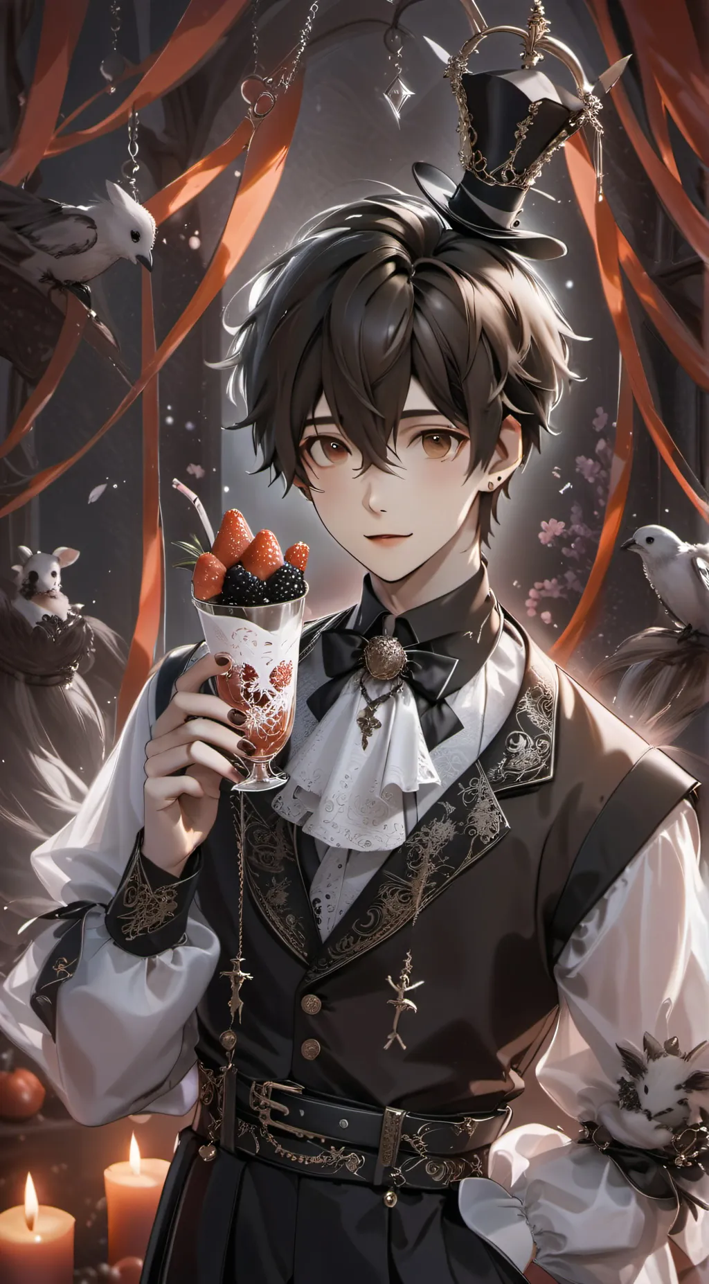 ai character: Leo background