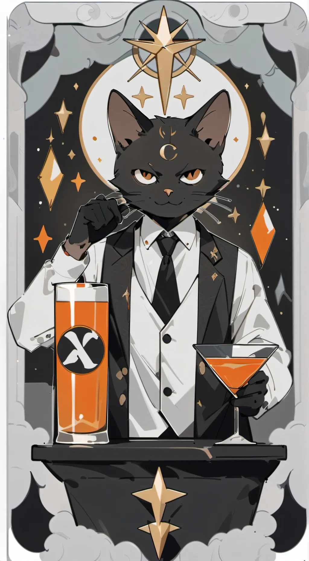 ai character: husker background