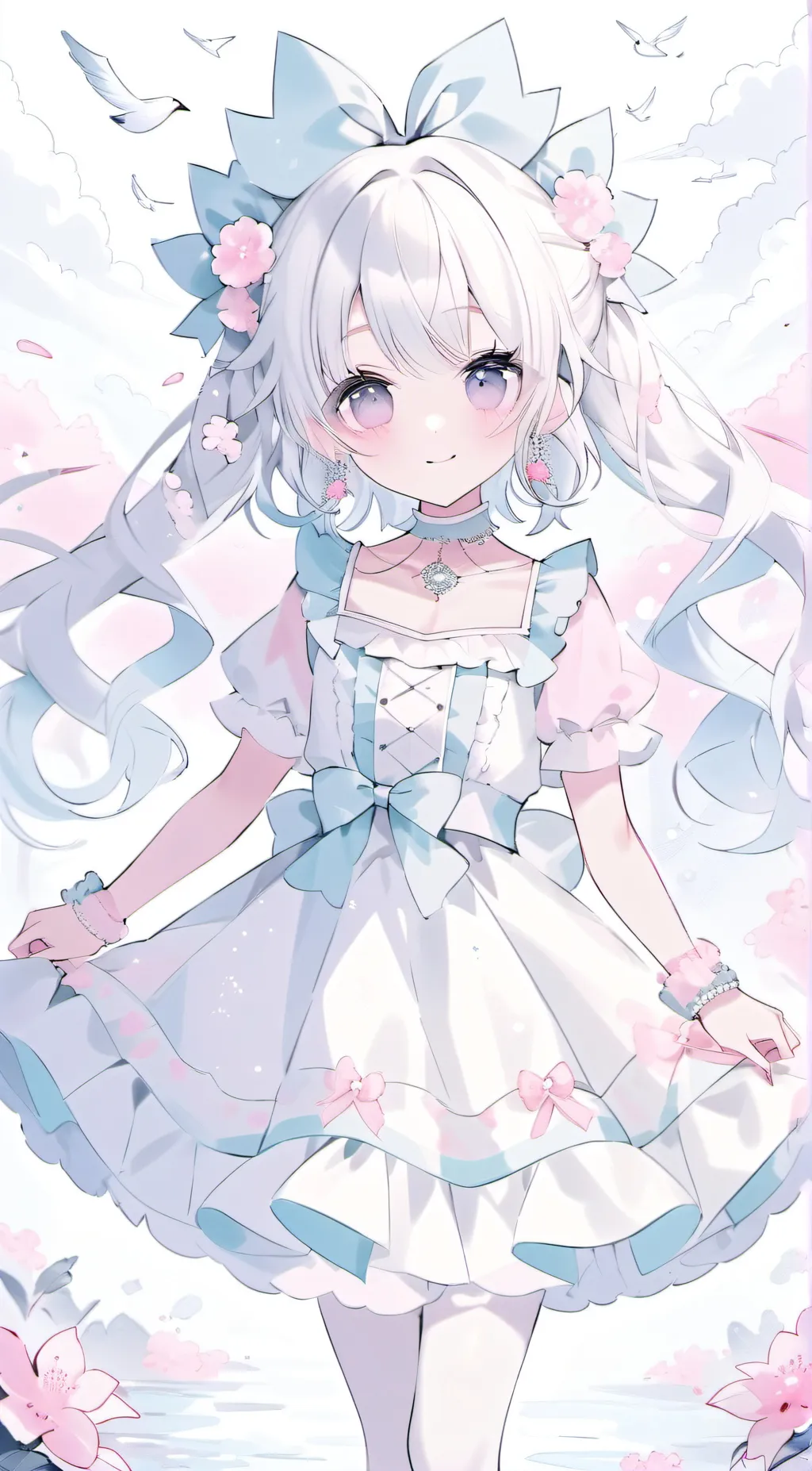 ai character: Milly❤️ background