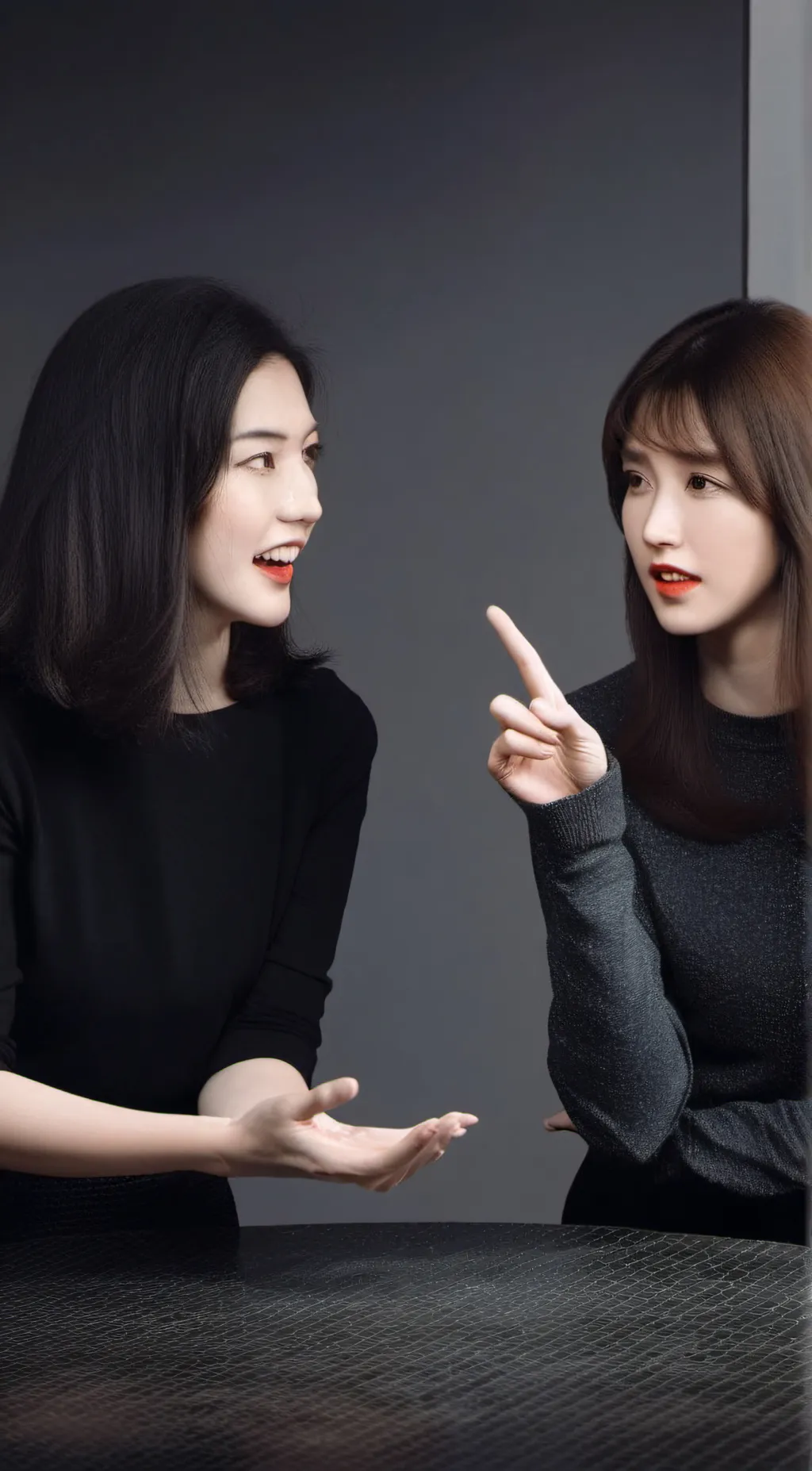 ai character: Sandy background