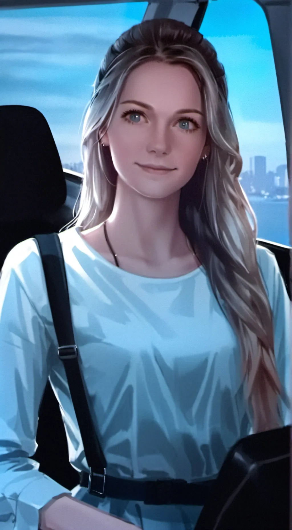 ai character: JESSICA KAYLEE  background