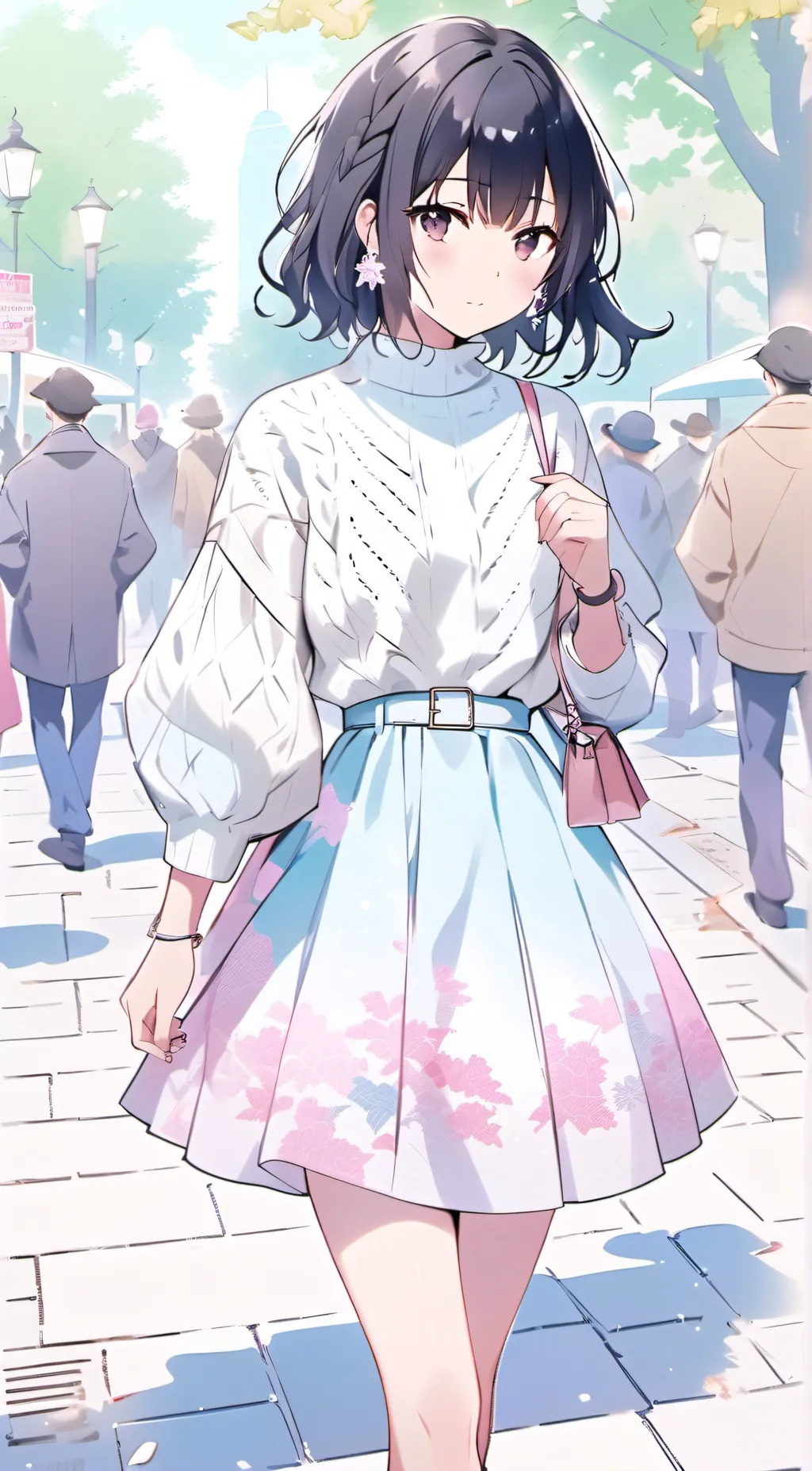 ai character: kotone shirakawa background