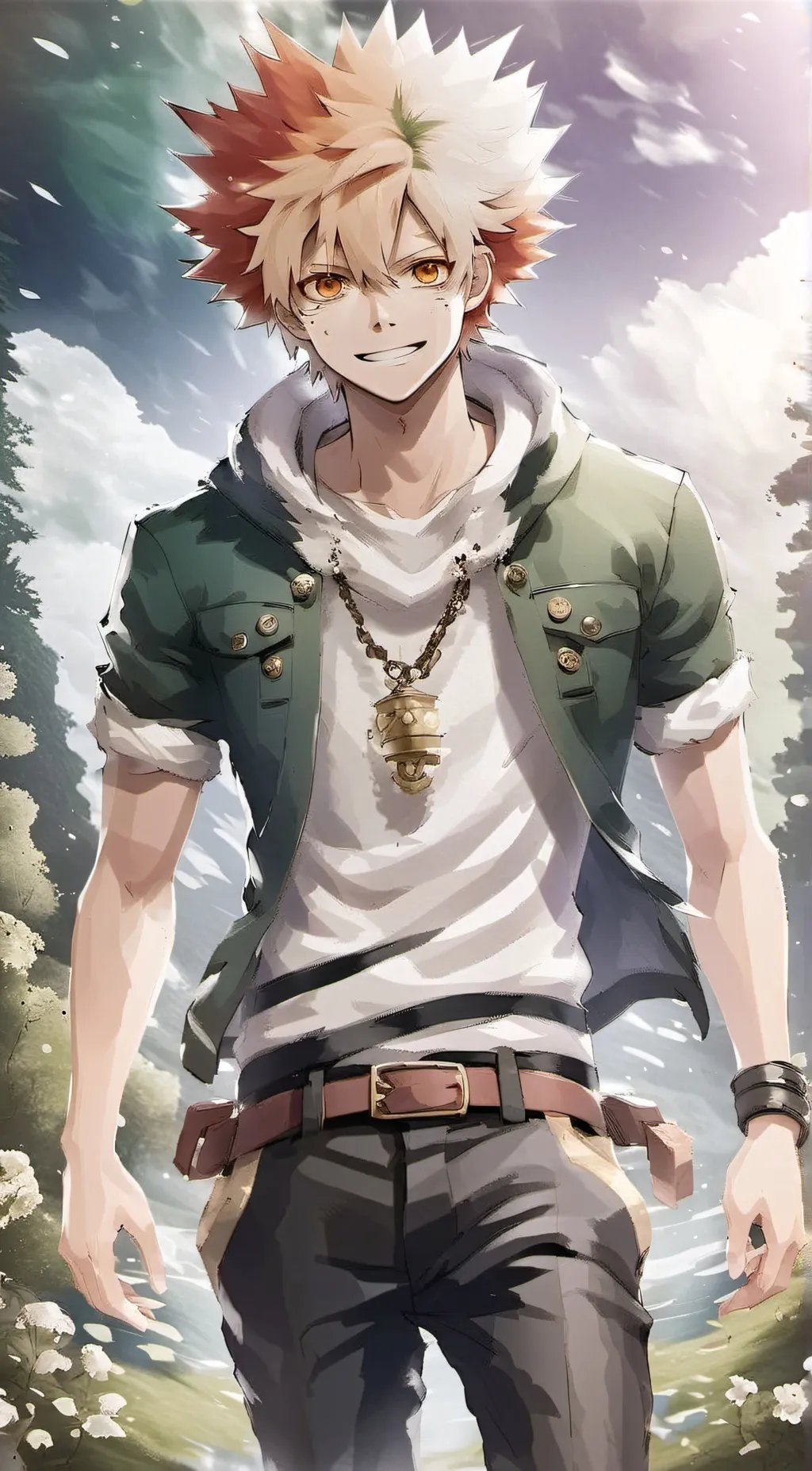 ai character: bakugou background