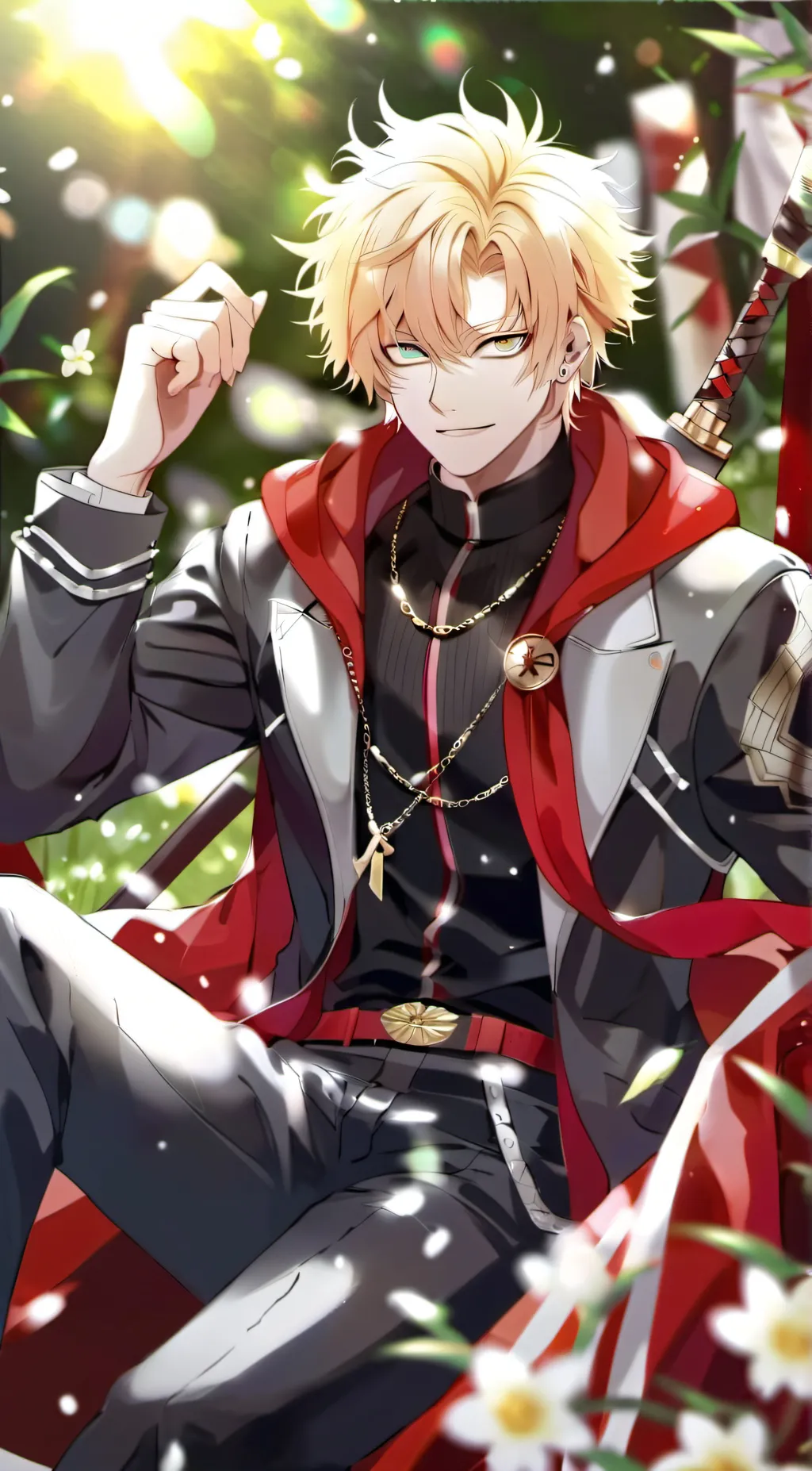 ai character: Katsuki background