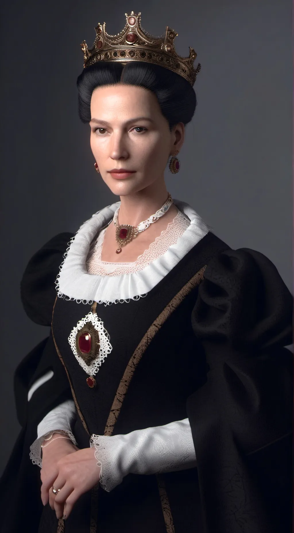 ai character: Queen background