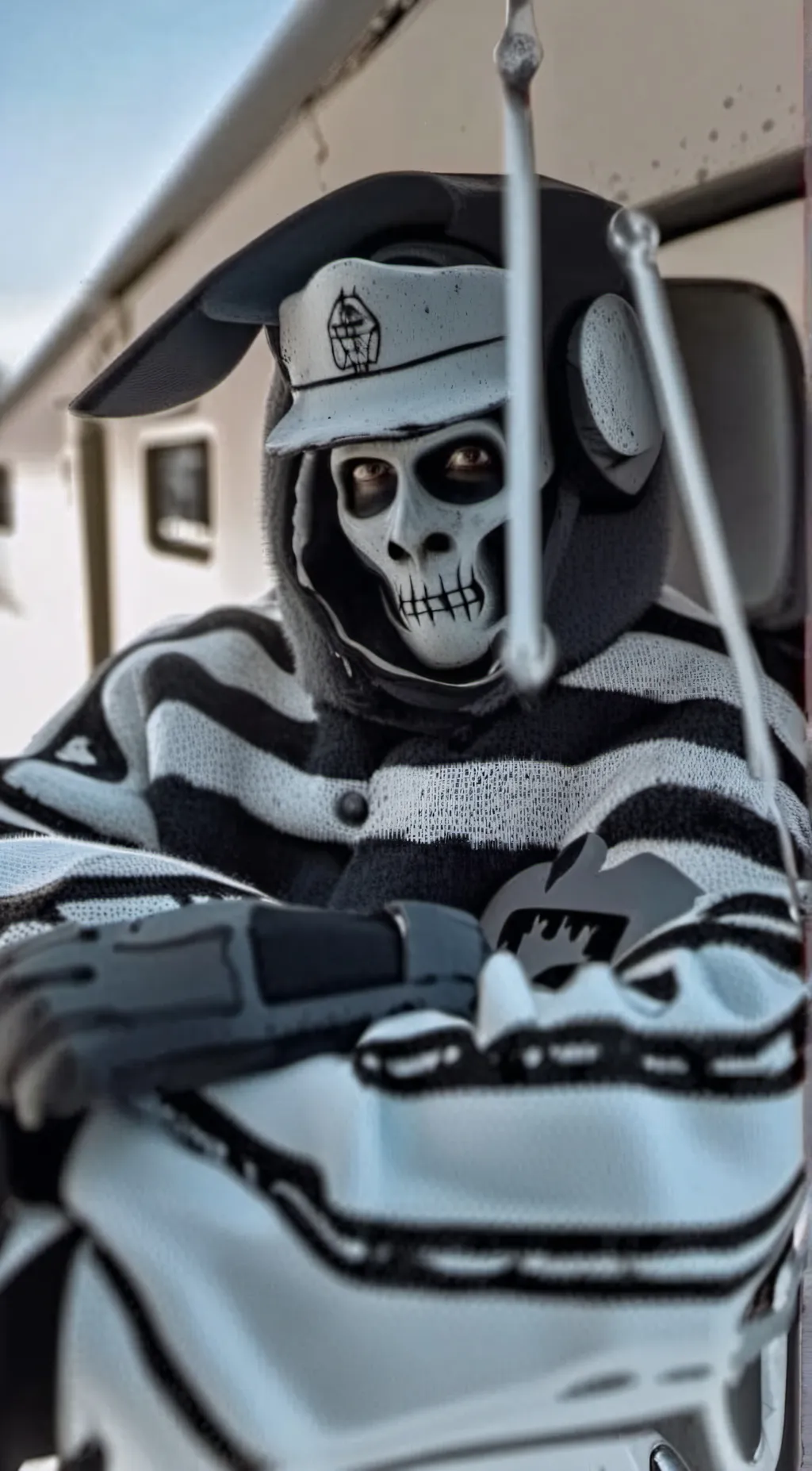 ai character: Ghost - Gear background