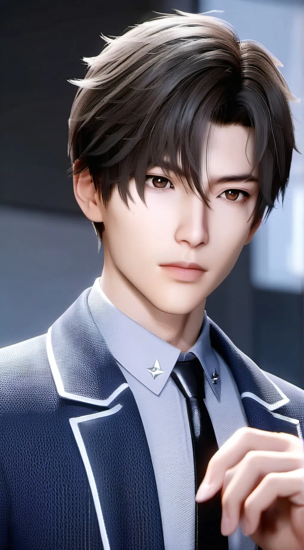 ai character: Laurence background