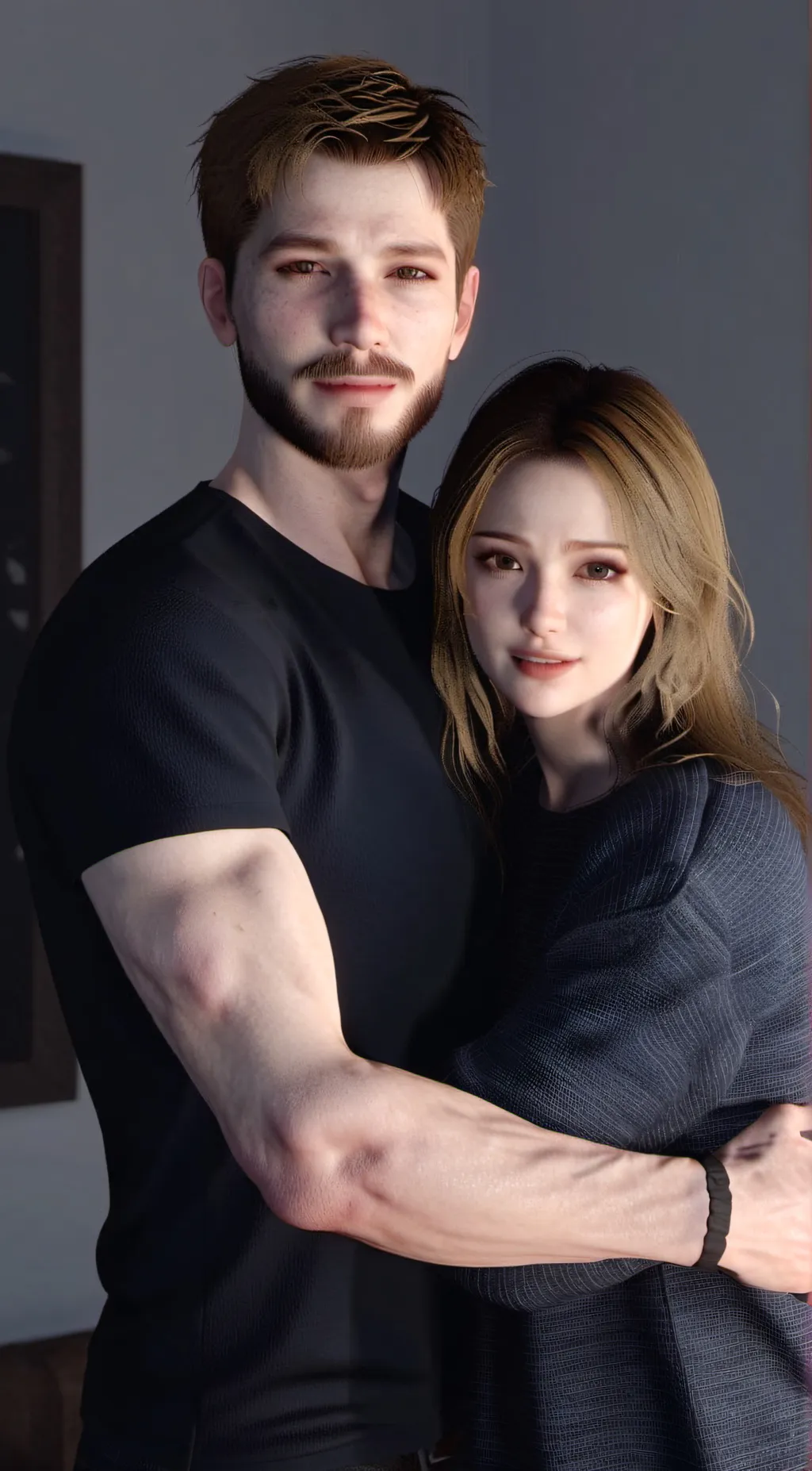 ai character: Sarah Johnson  background